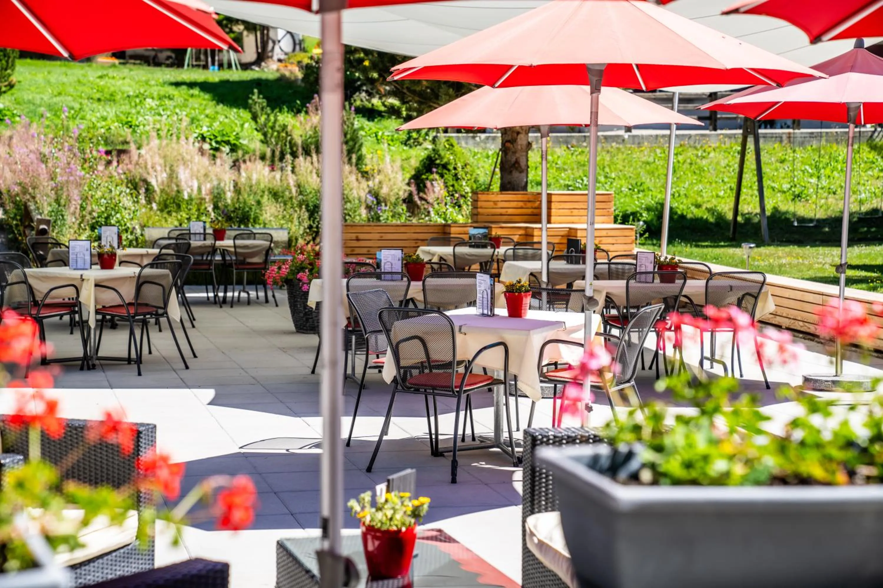 Restaurant/places to eat in Hotel Kristall-Saphir Superior