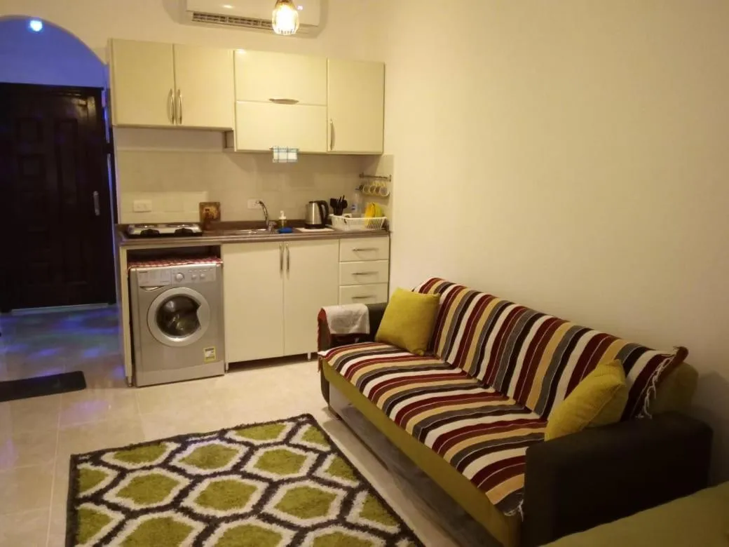 Seating area in Sheraton Plaza Studio in Hurghada