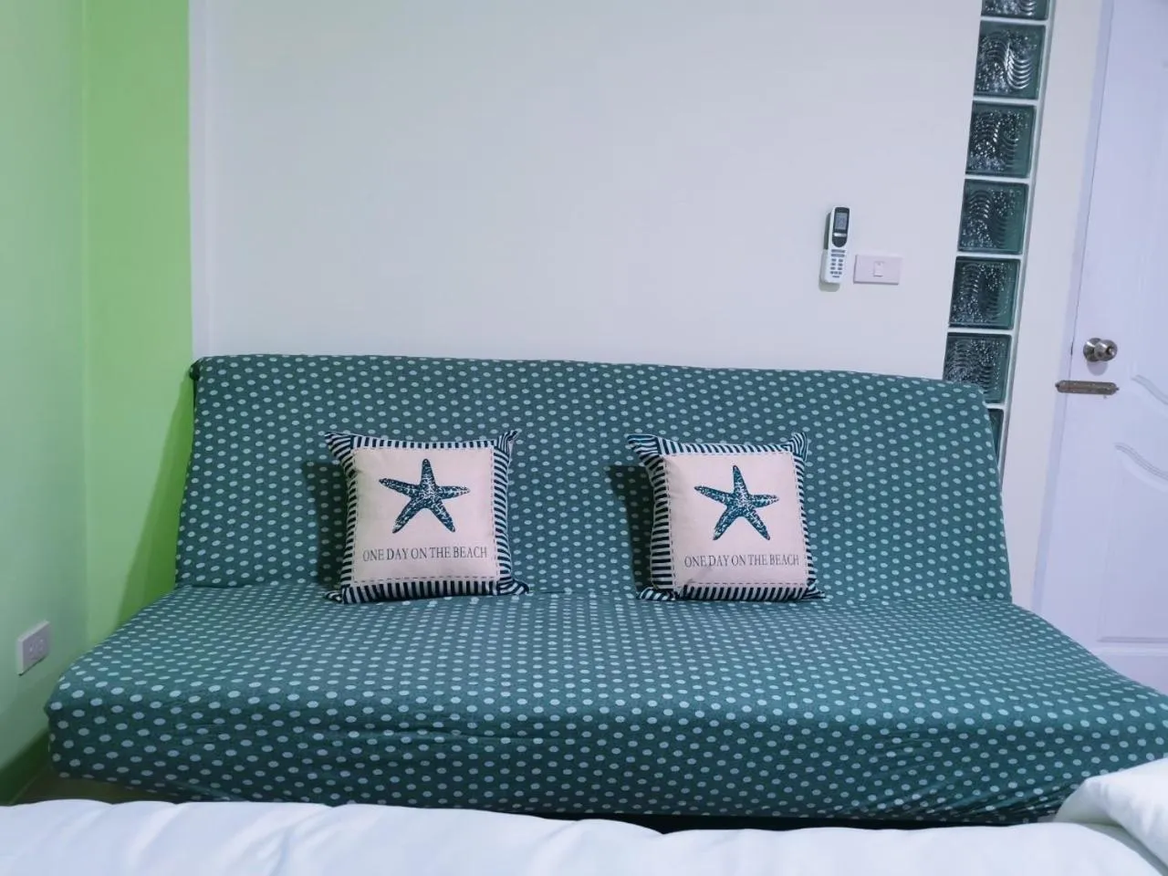 Seating area in PP Residence Phuket