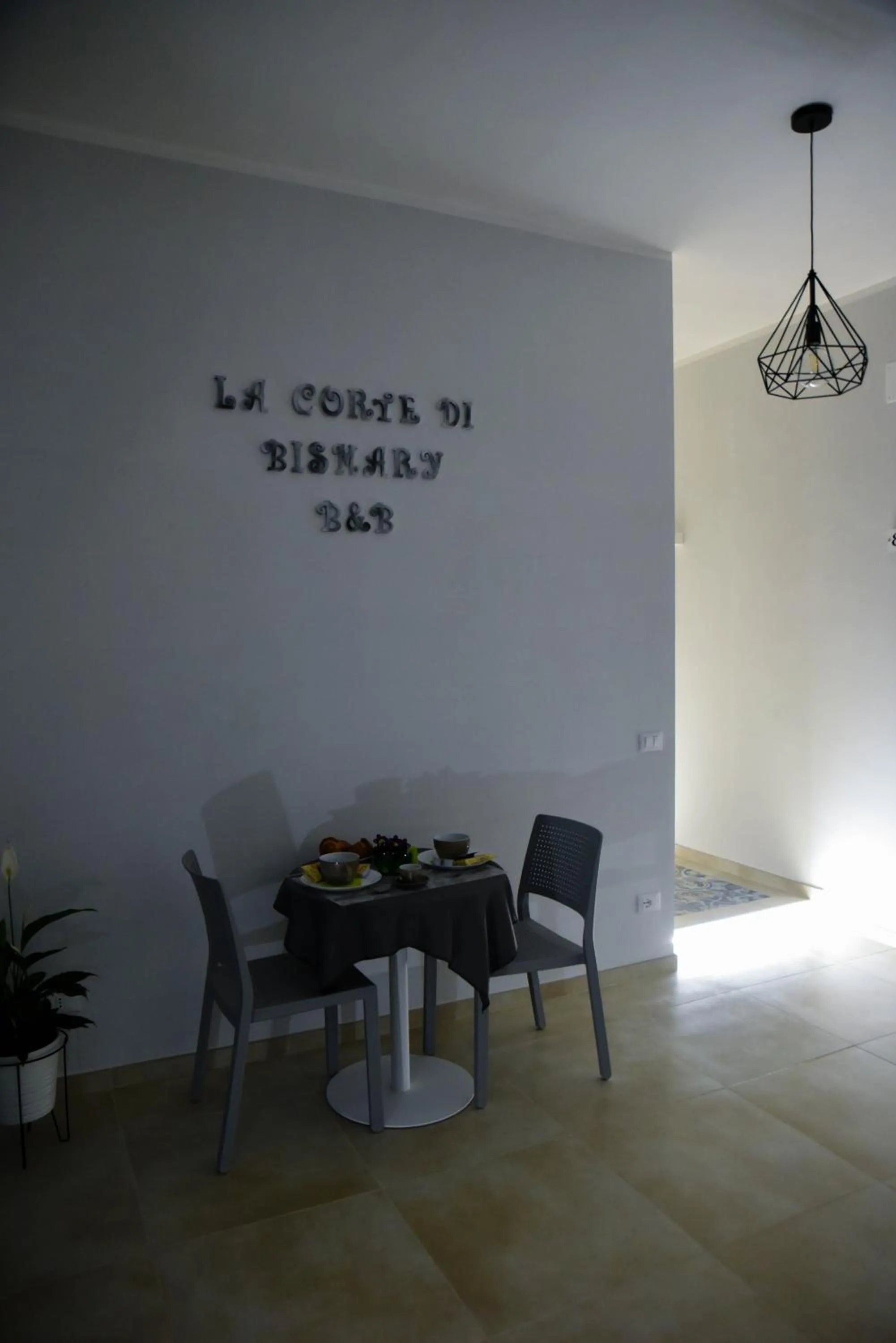 Dining area in La Corte di BisMary B&B