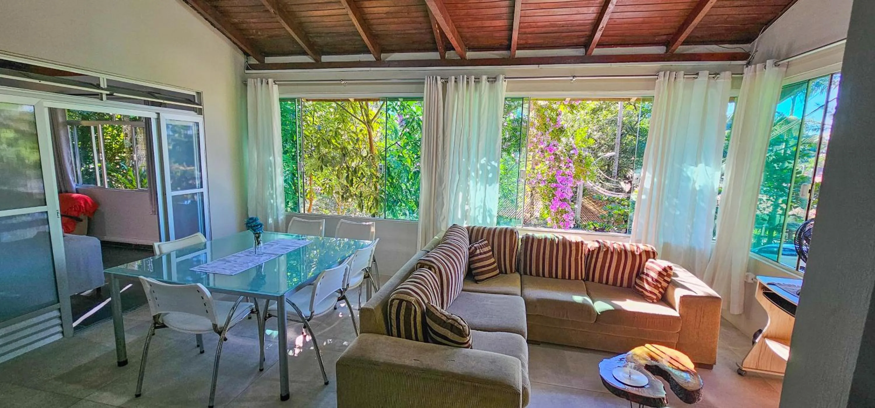 Garden in Pousada Sítio Olho D'Água