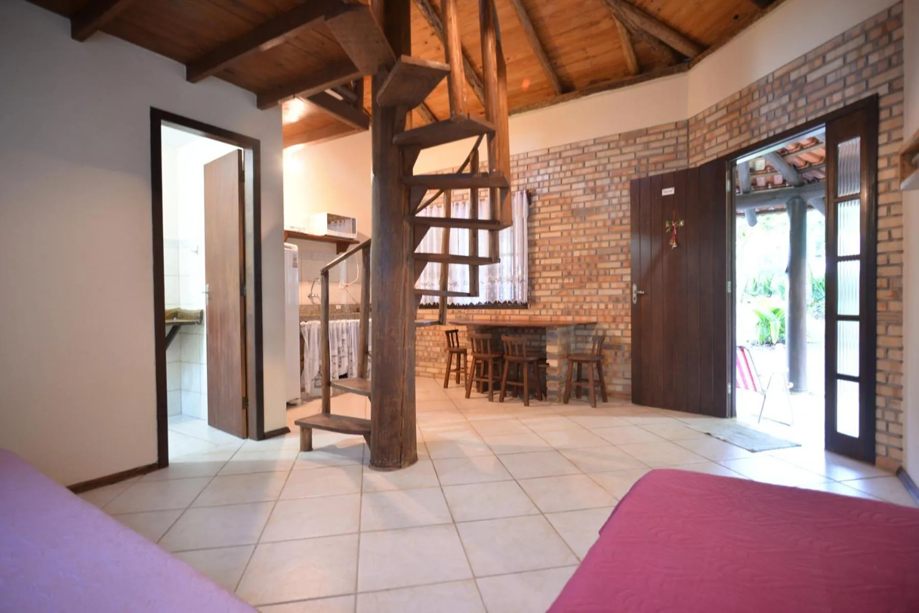 Living room in Pousada Sítio Olho D'Água