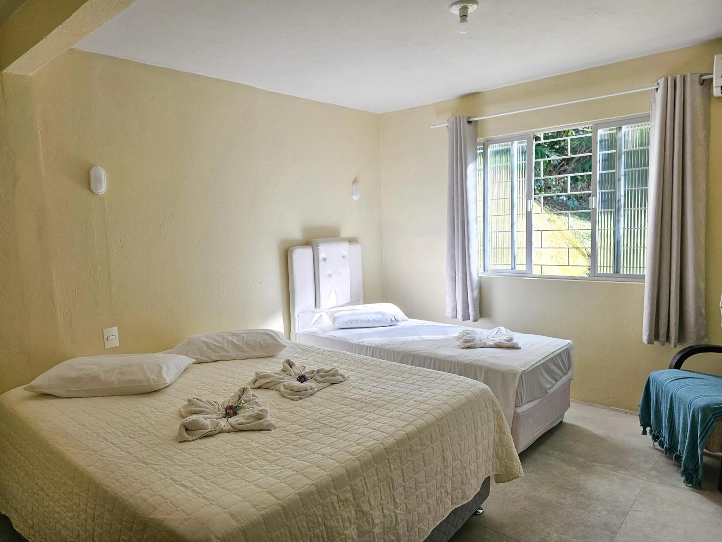 Bed in Pousada Sítio Olho D'Água