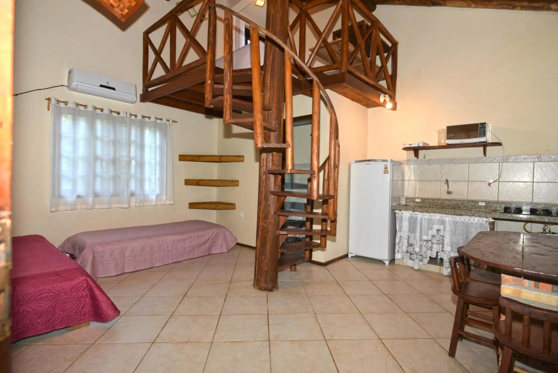 Bed in Pousada Sítio Olho D'Água