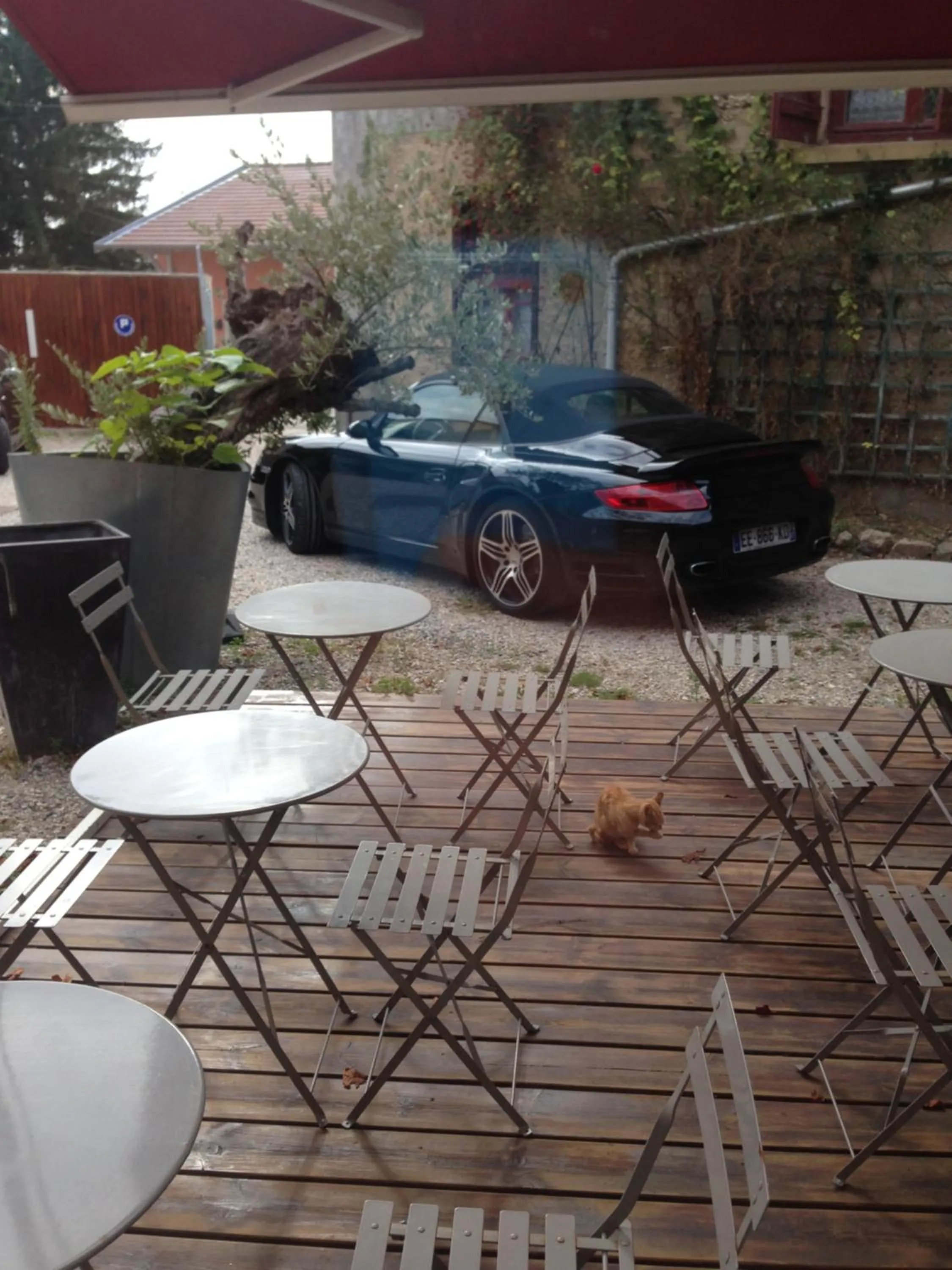 Patio in Chambres d hotes THE RESID