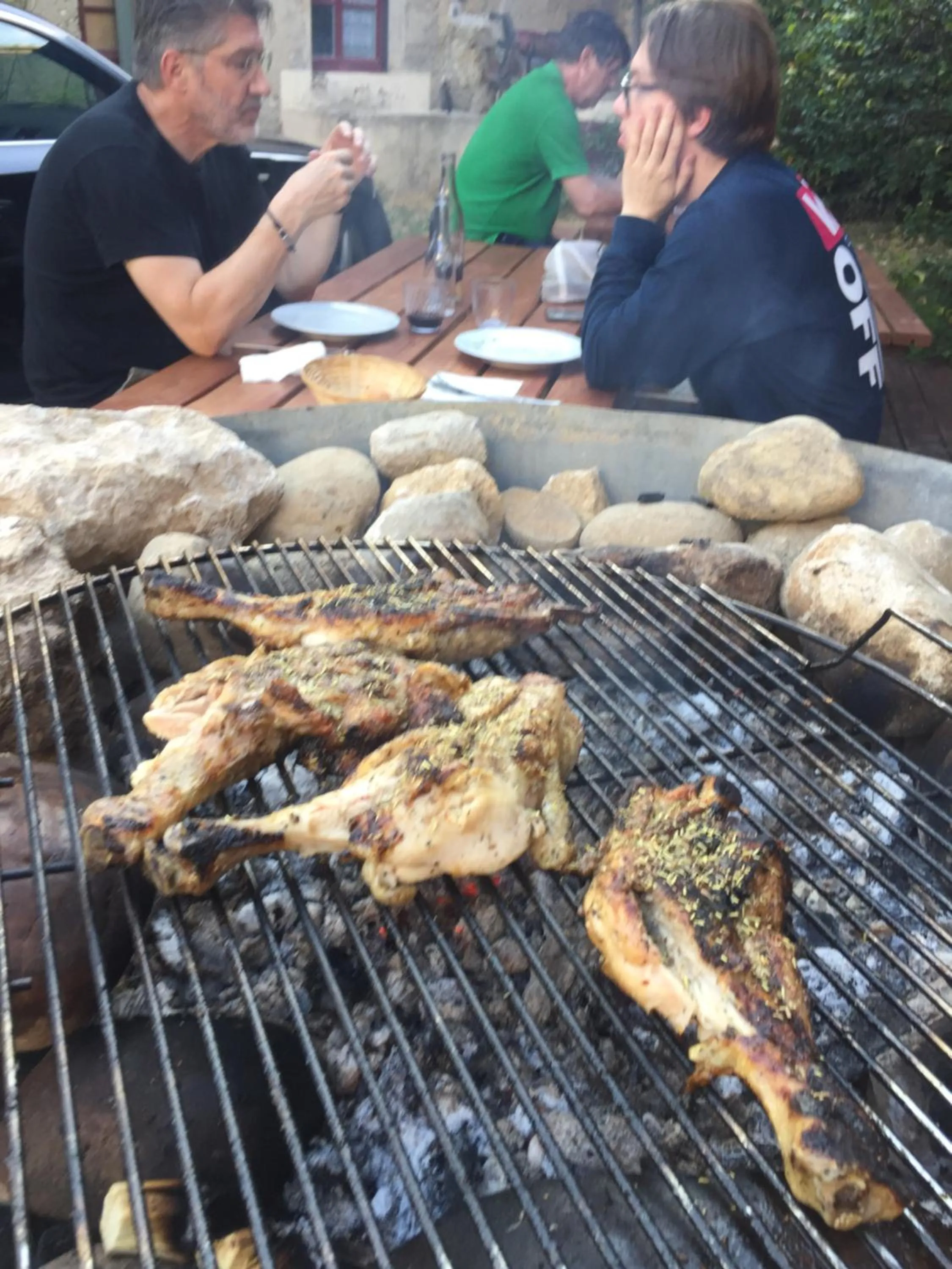 BBQ facilities in Chambres d hotes THE RESID