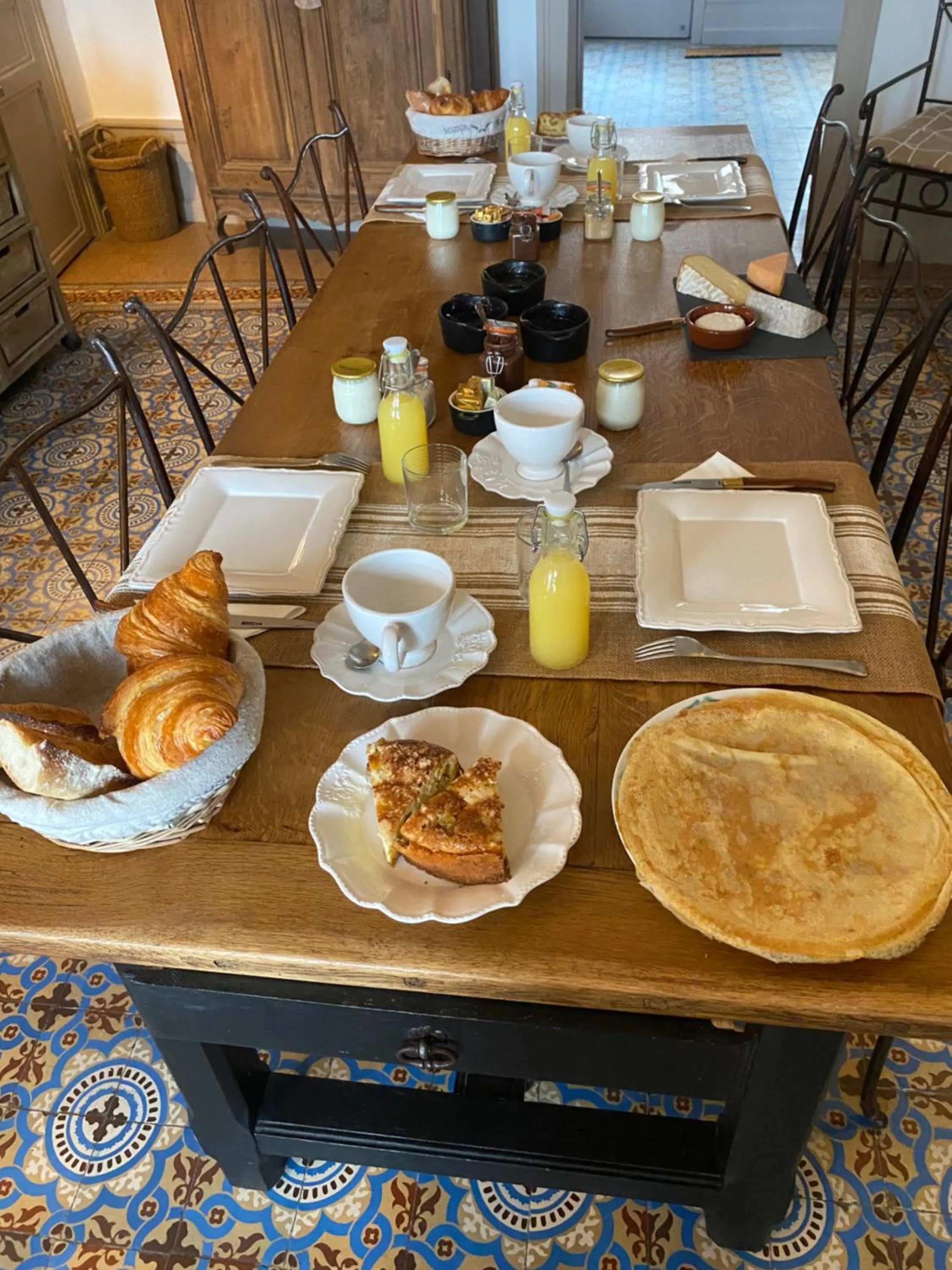 Breakfast in Une affaire de famille