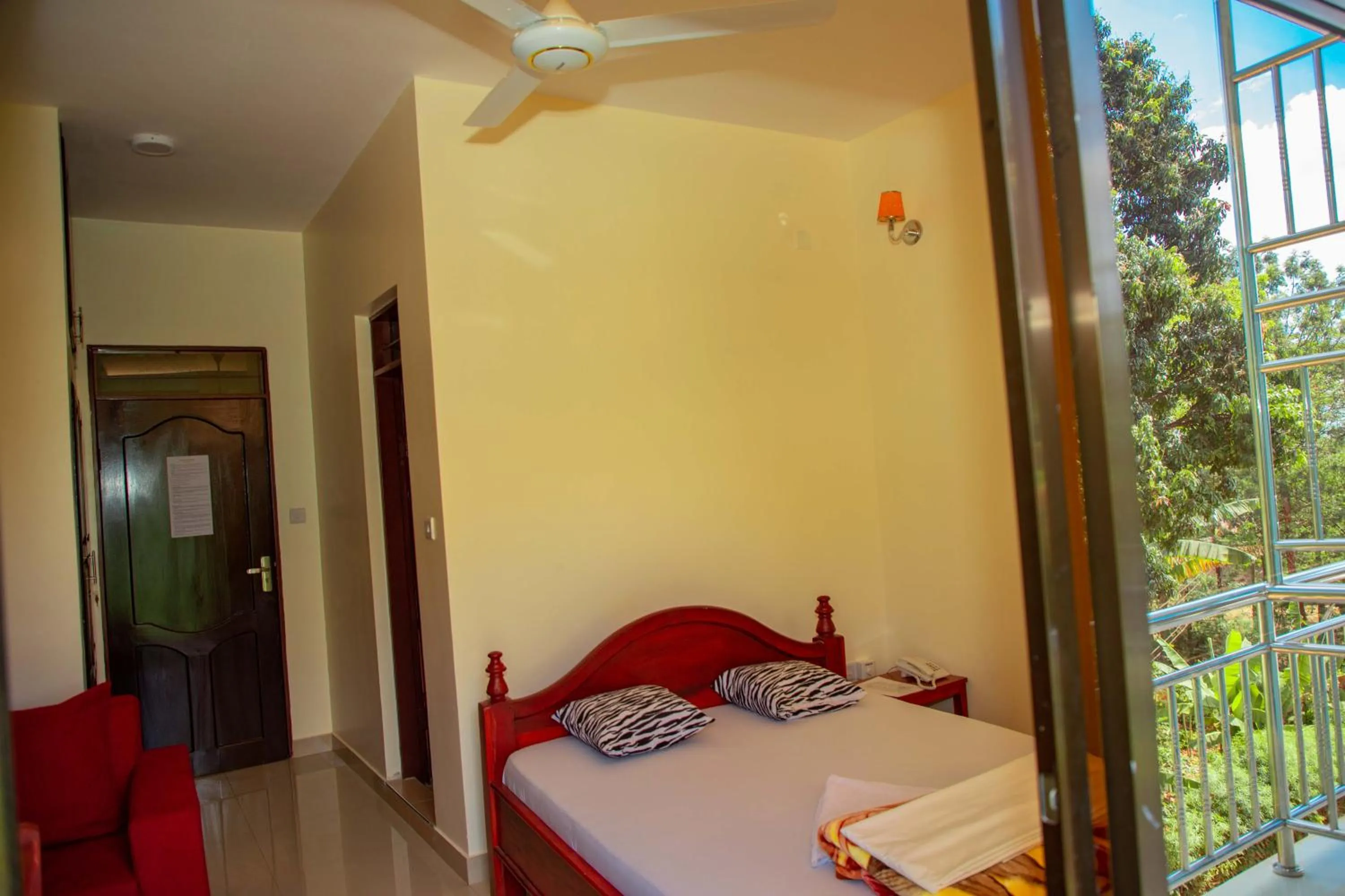 Bed in Kilimanjaro White House Hotel