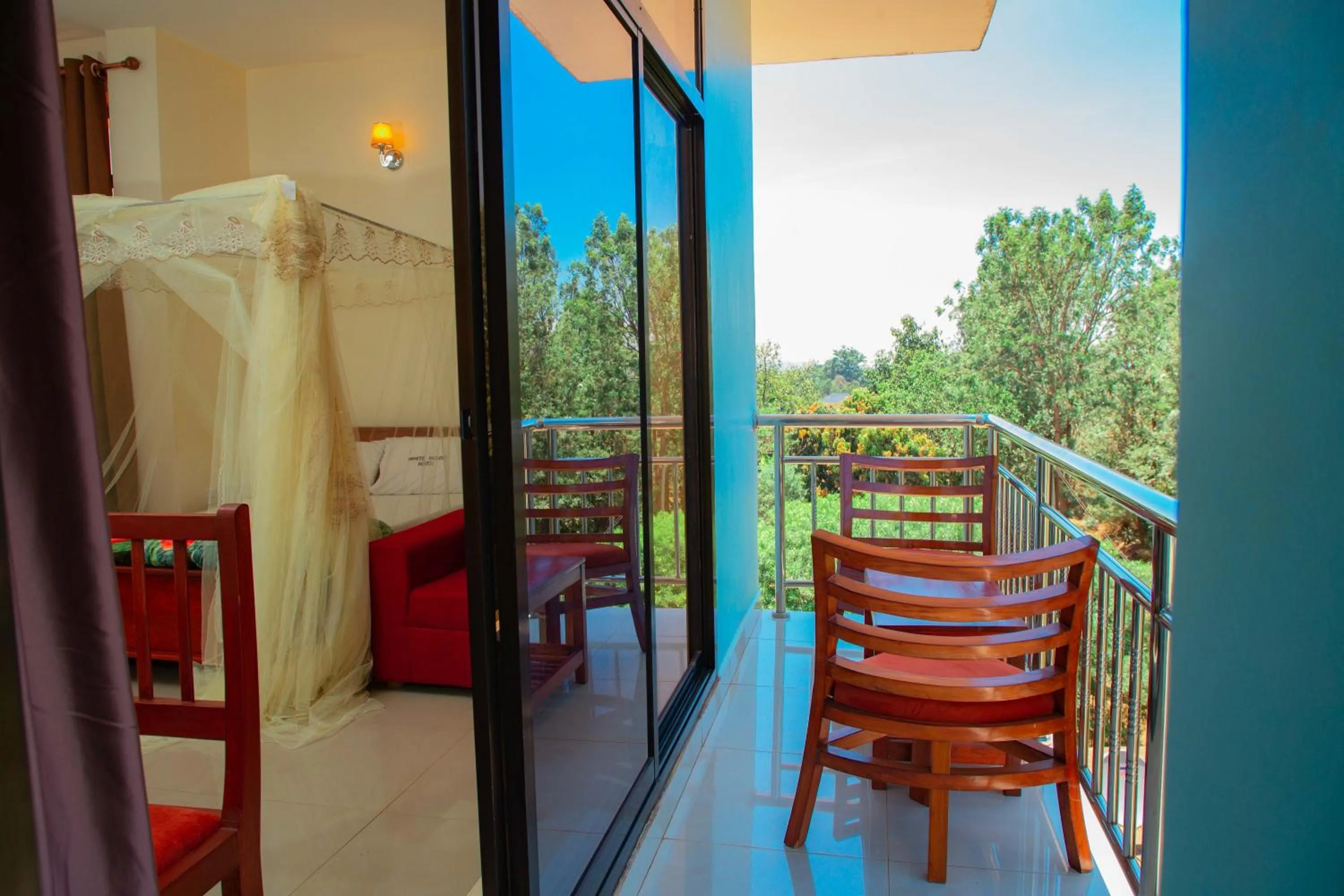 Balcony/Terrace in Kilimanjaro White House Hotel