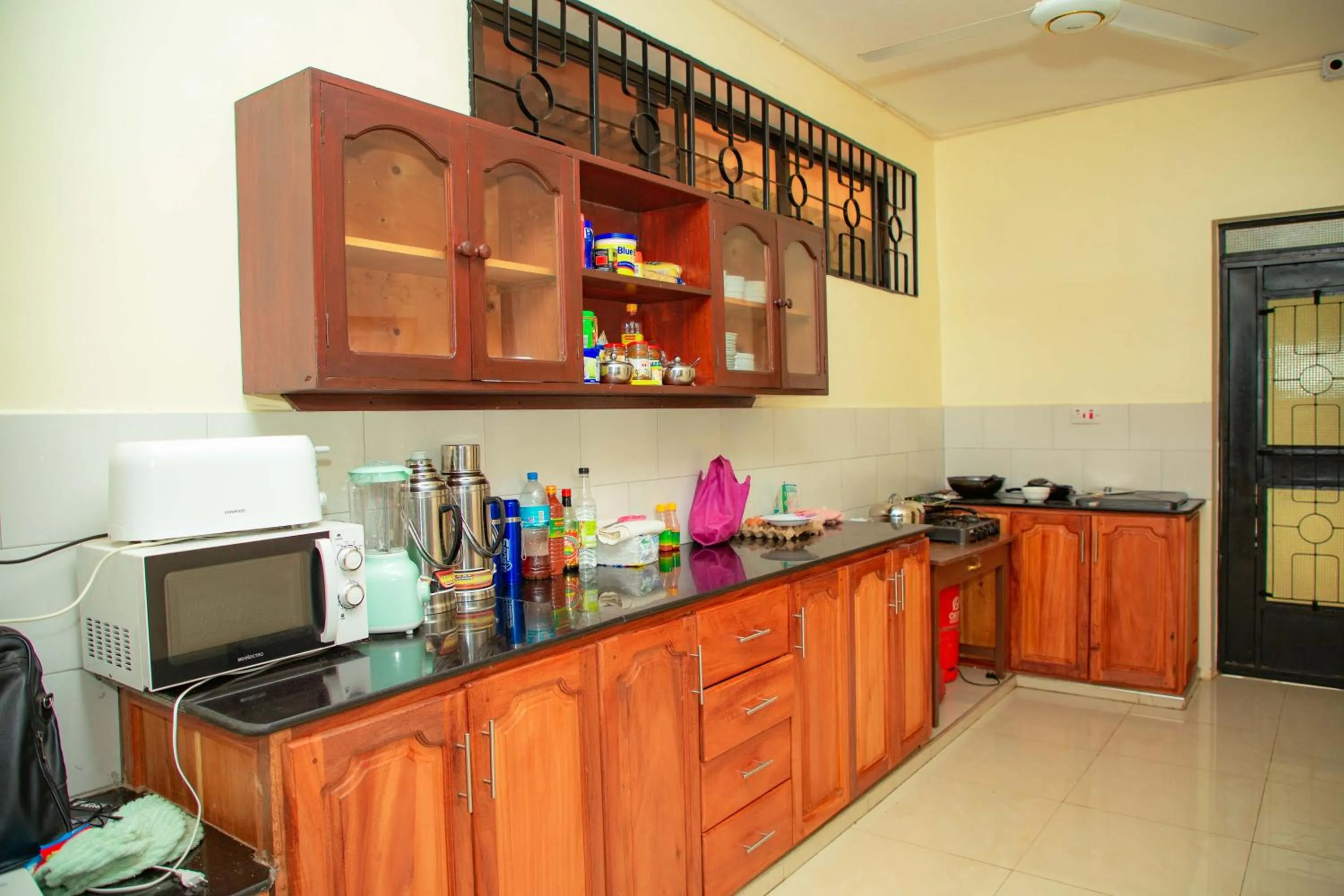 Kitchen or kitchenette in Kilimanjaro White House Hotel