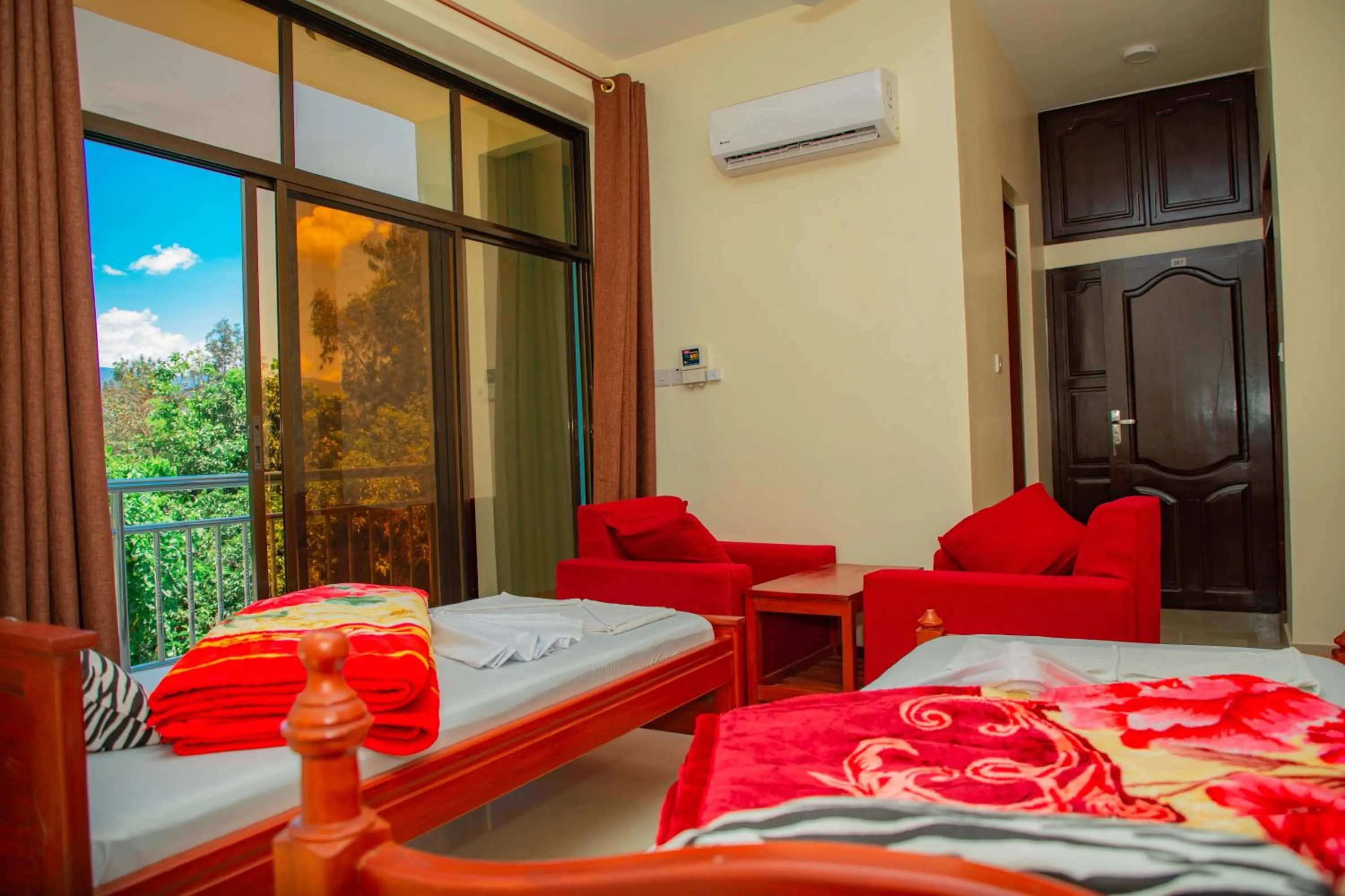 Bed in Kilimanjaro White House Hotel