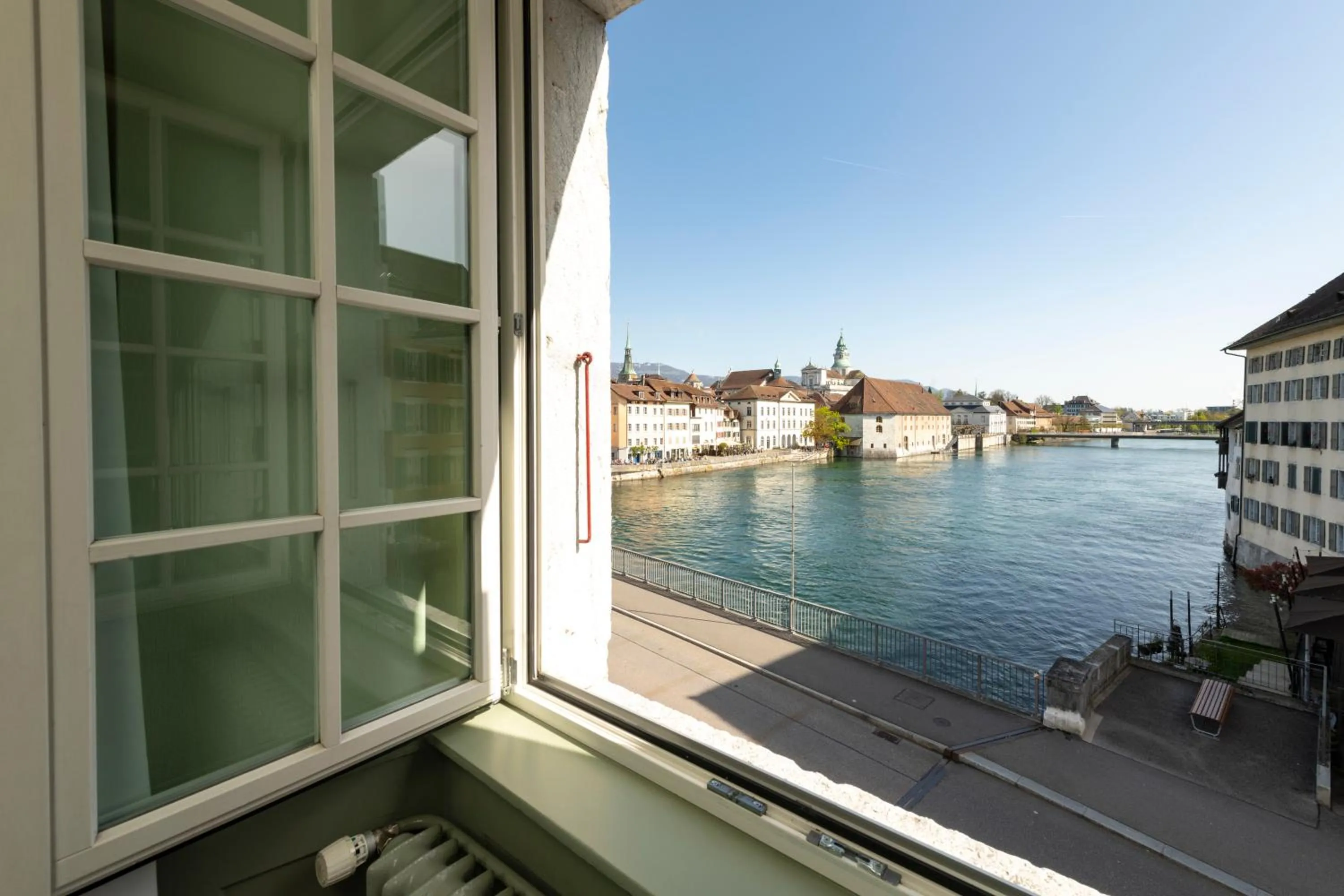 View (from property/room) in Hotel an der Aare Swiss Quality