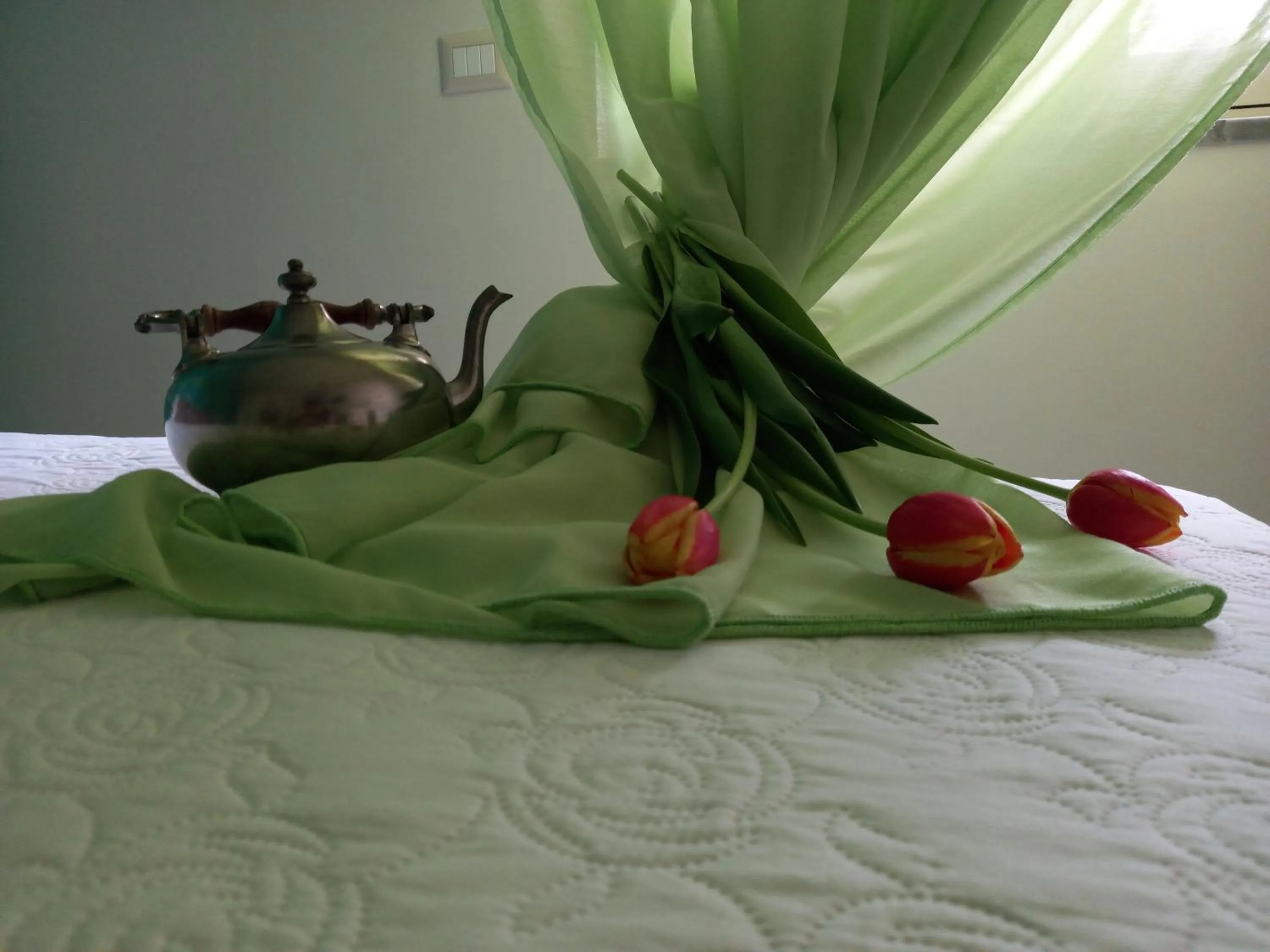 Decorative detail, Bed in B&B L'Abbraccio