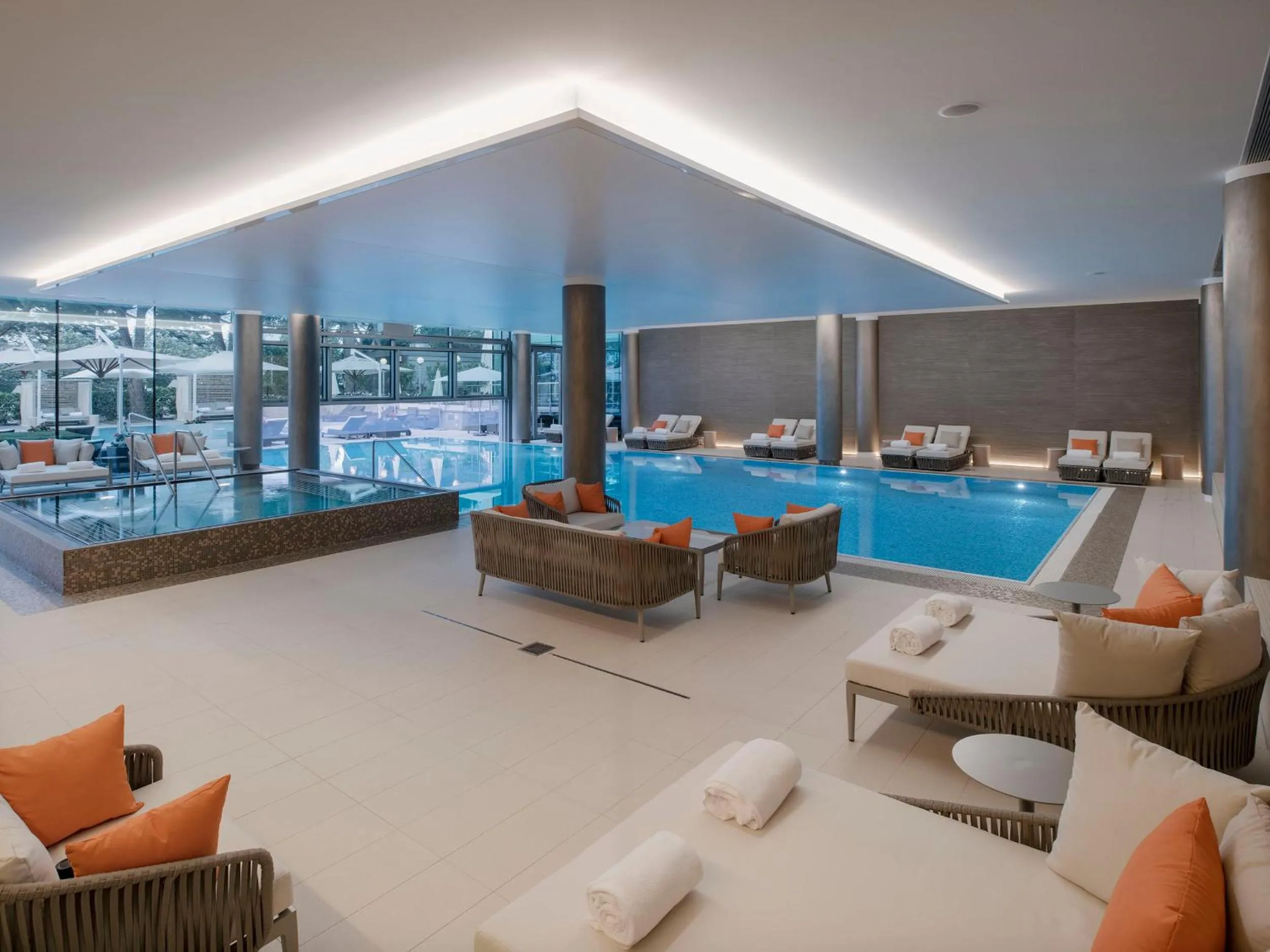 Spa and wellness centre/facilities in Beau-Rivage Palace