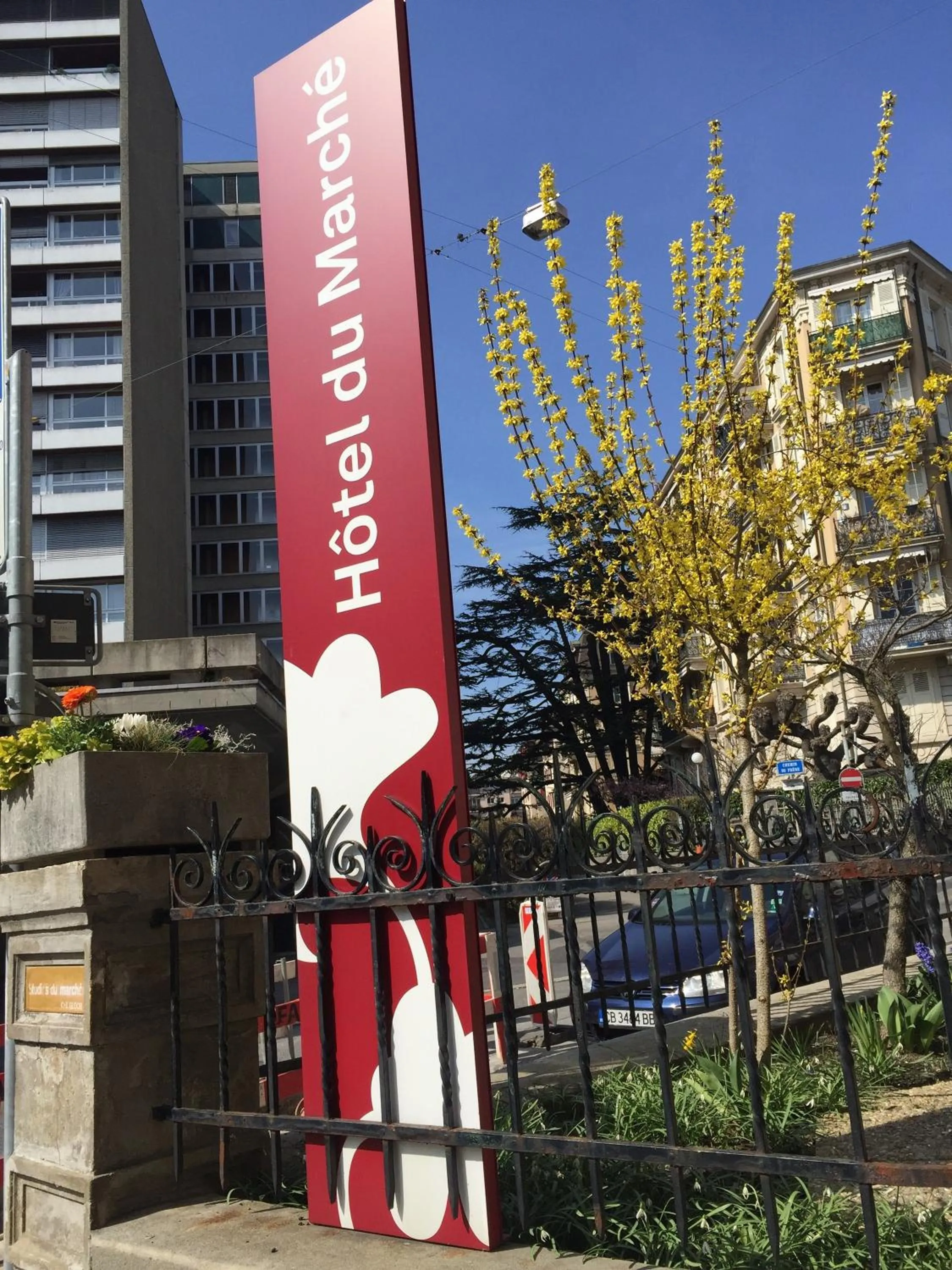 Property logo or sign in Hôtel du Marché