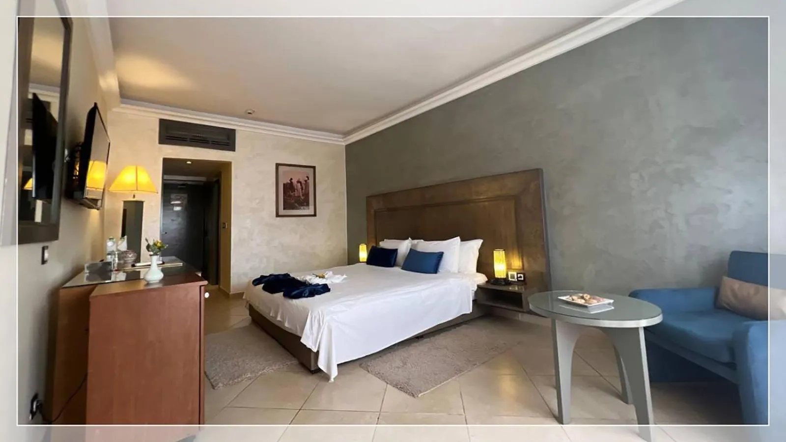 Bed in Hotel Al Massira