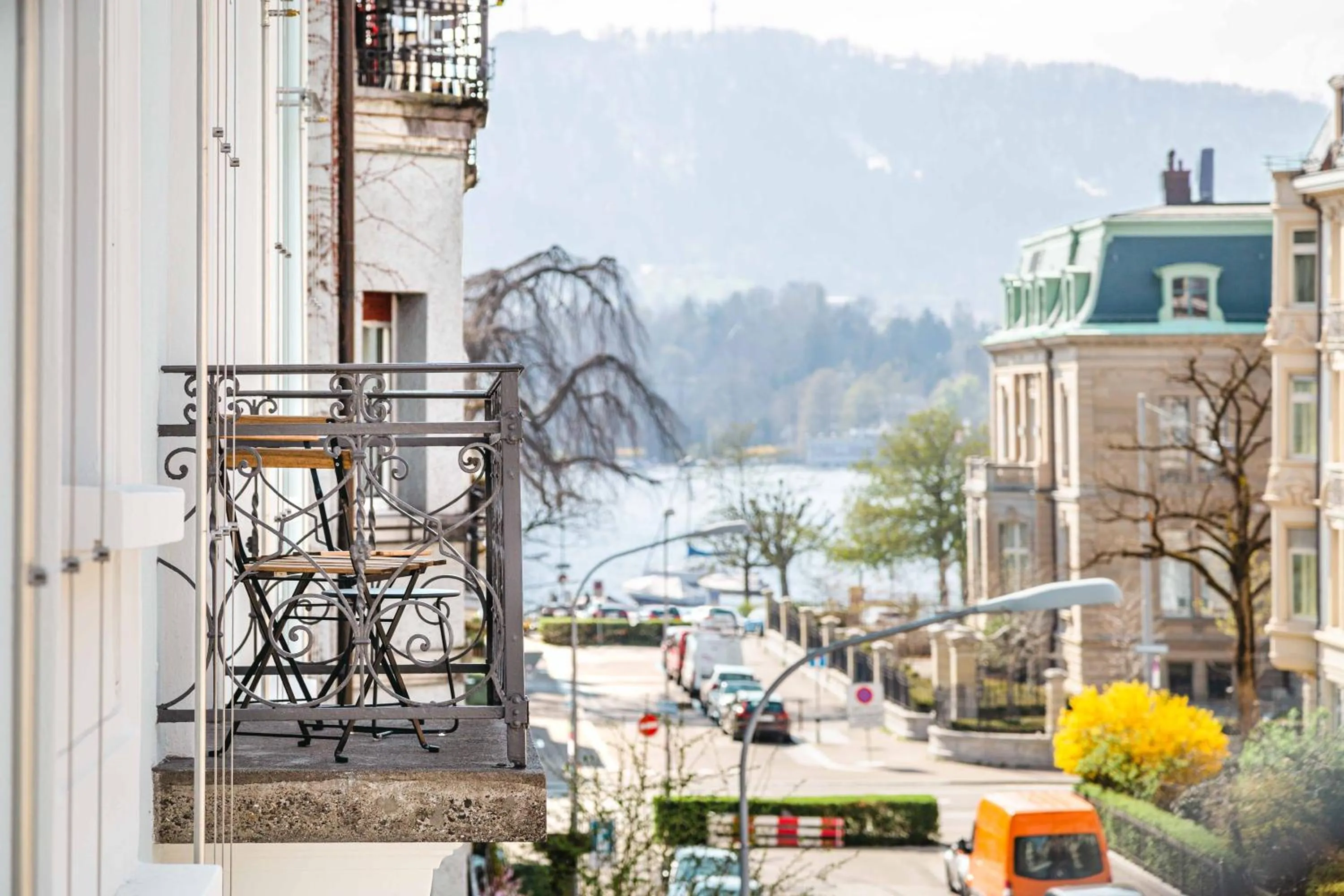 Balcony/Terrace in Alma Hotel - Boutique hideaway by the lake with rooftop and ladies-only wellness