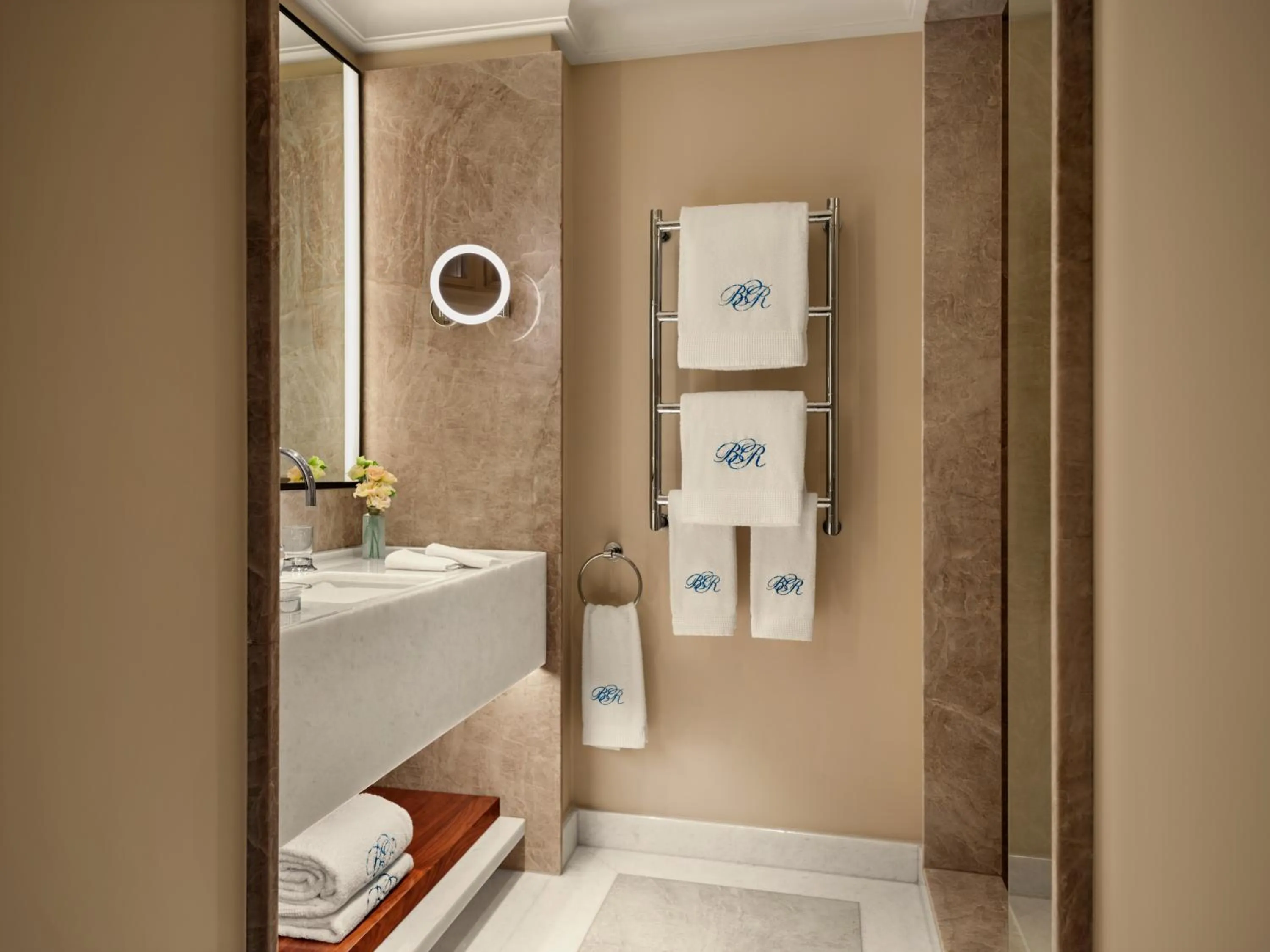 Bathroom in Beau-Rivage Genève