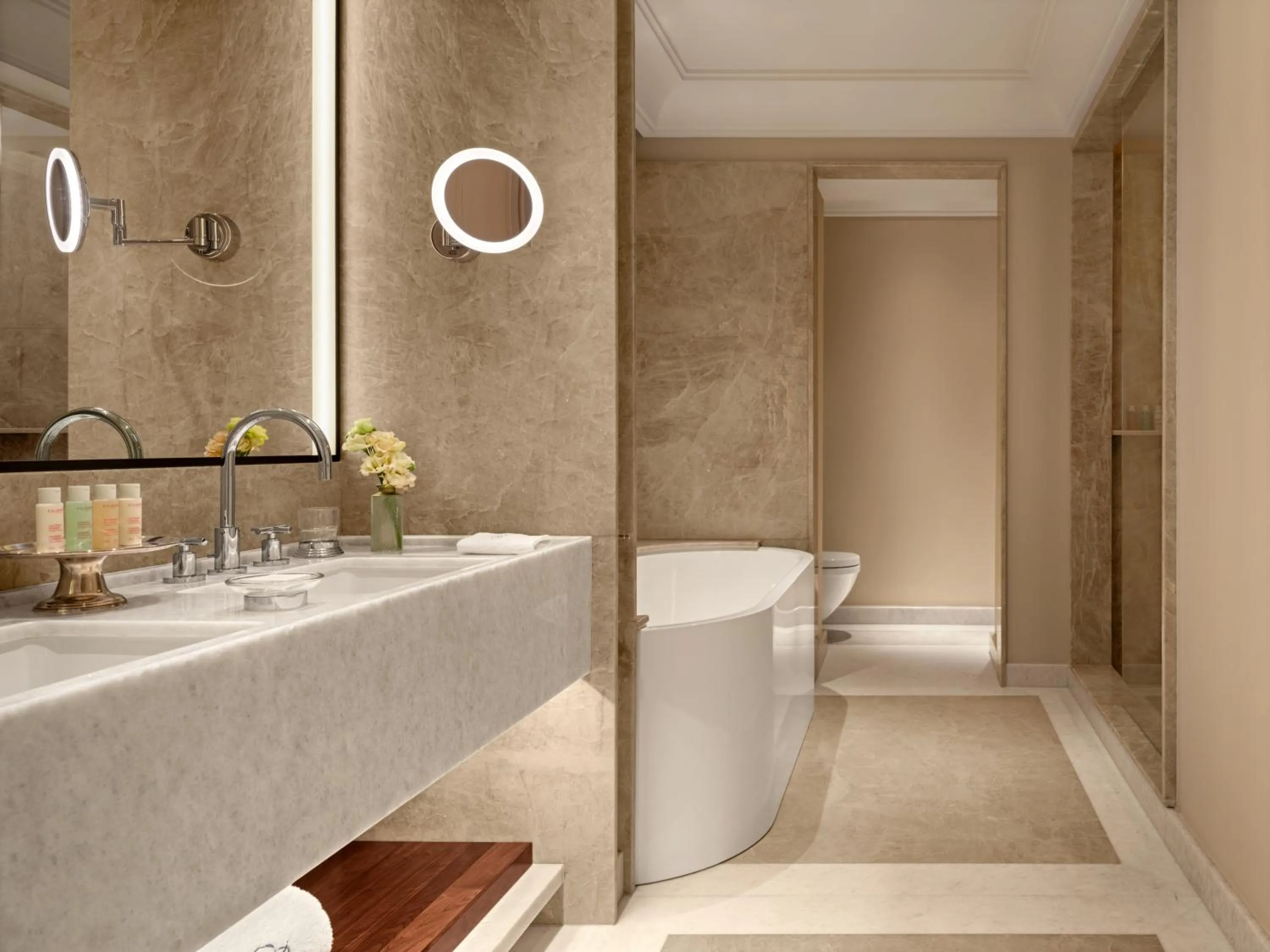 Bathroom in Beau-Rivage Genève