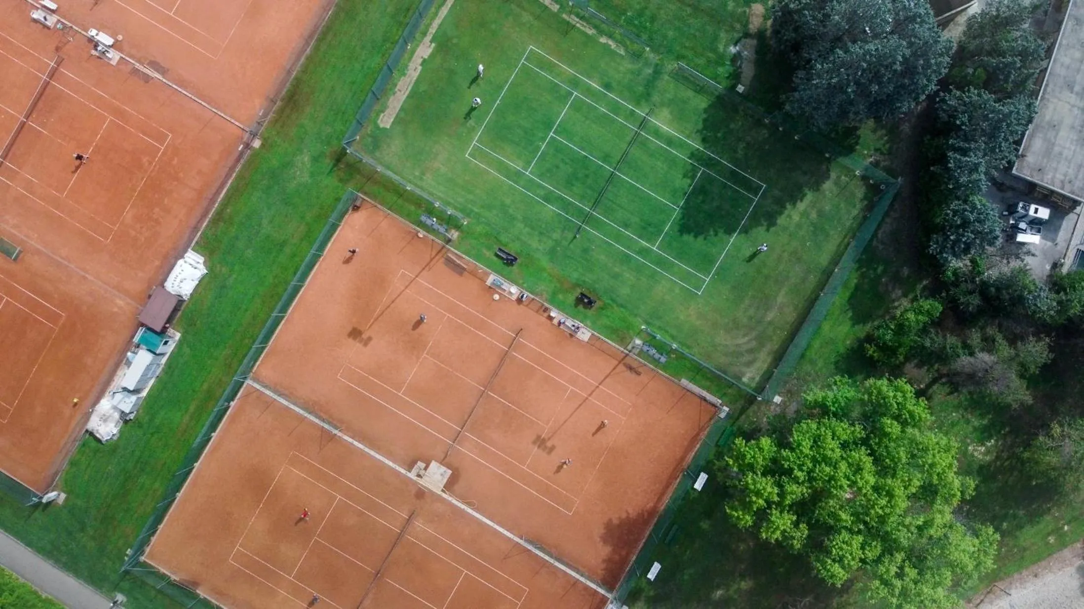 Tennis court in Galzignano Resort Terme & Golf - Hotel Sporting
