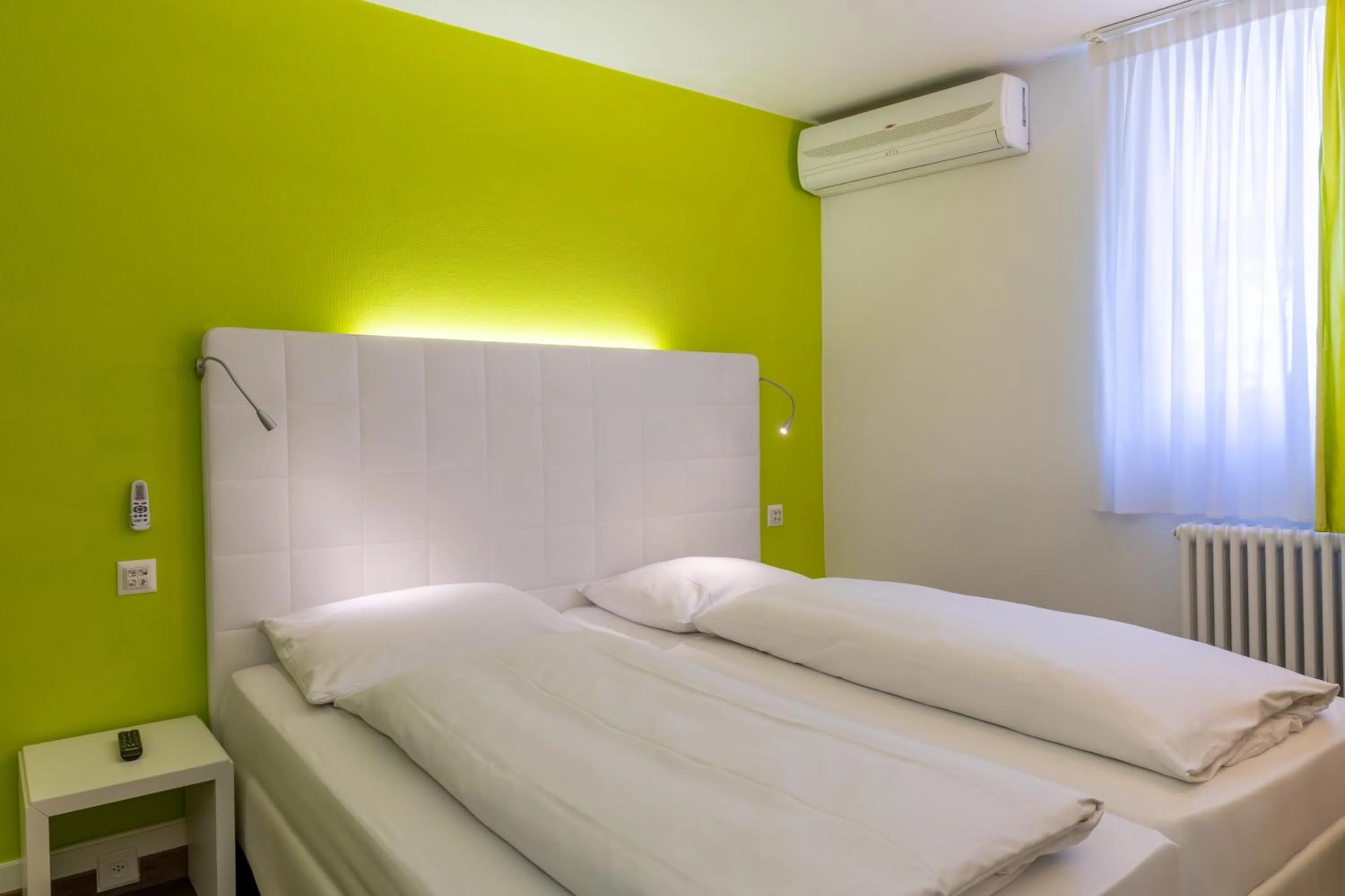 Bed in Hotel City Inn Basel