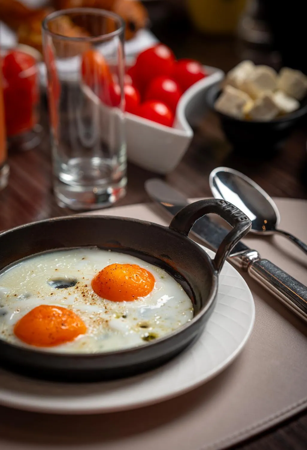 Food and drinks in Hotel Bristol