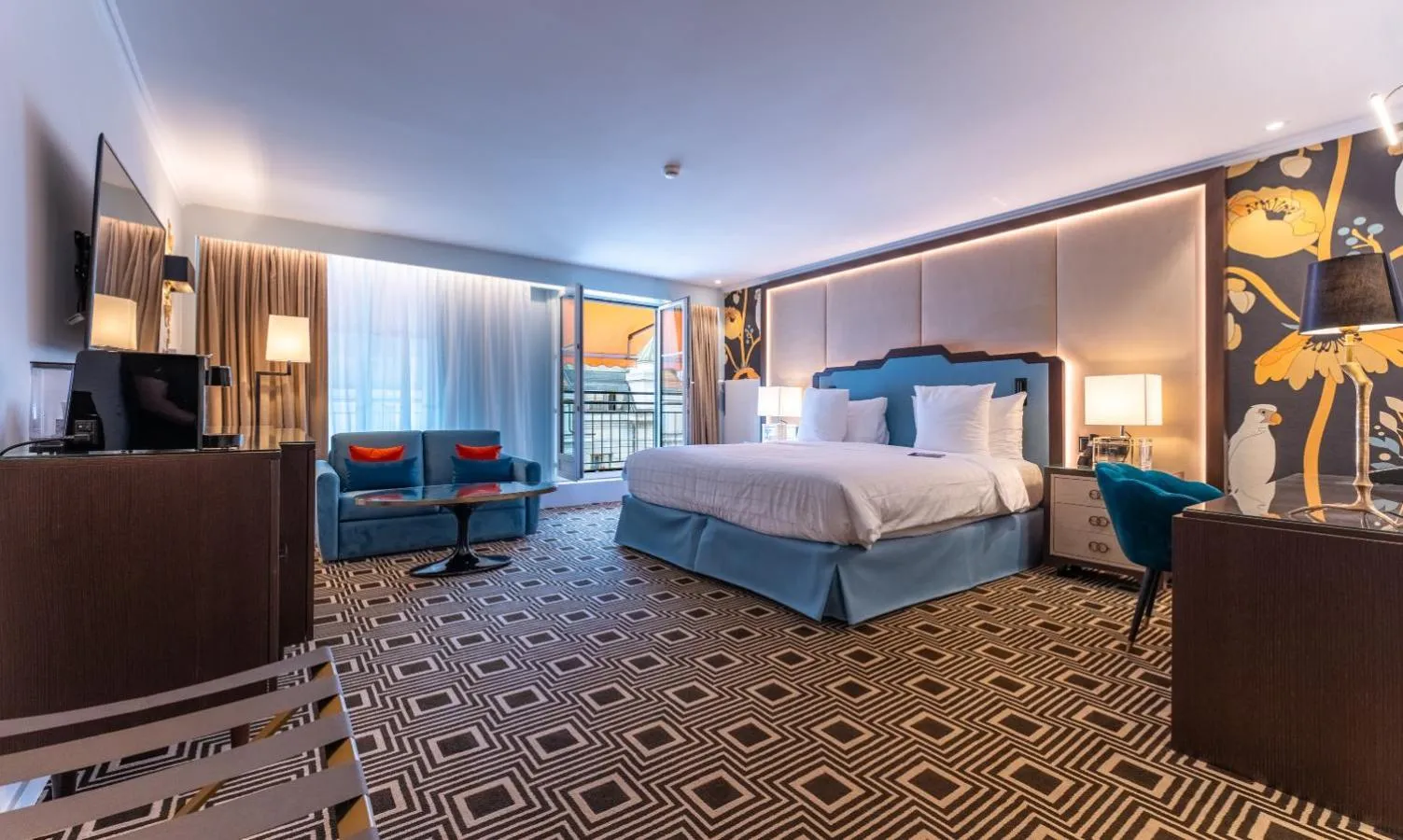 Bedroom, Bed in Hotel Bristol