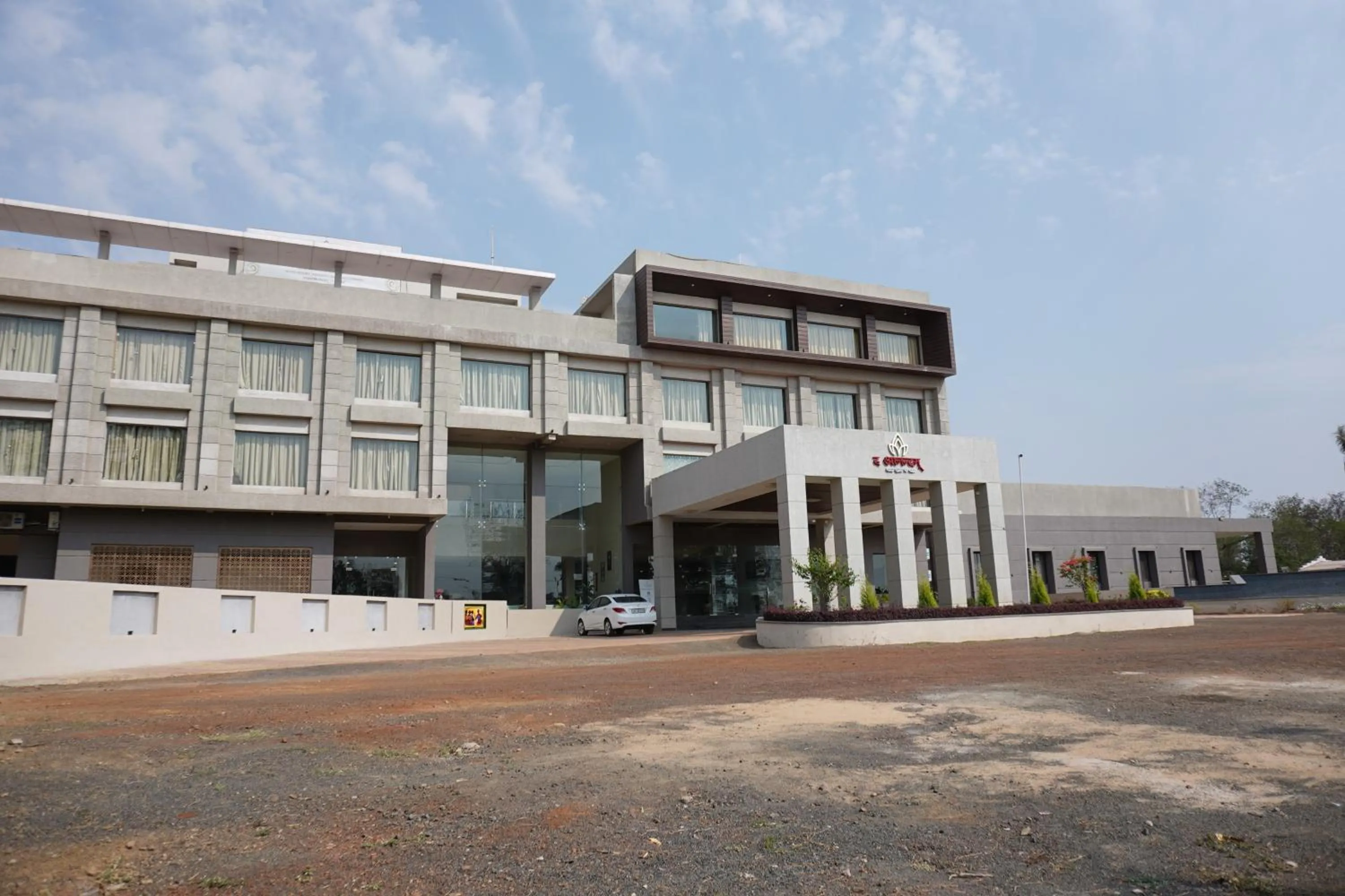 Property building in The Aanandam Hotel Resort