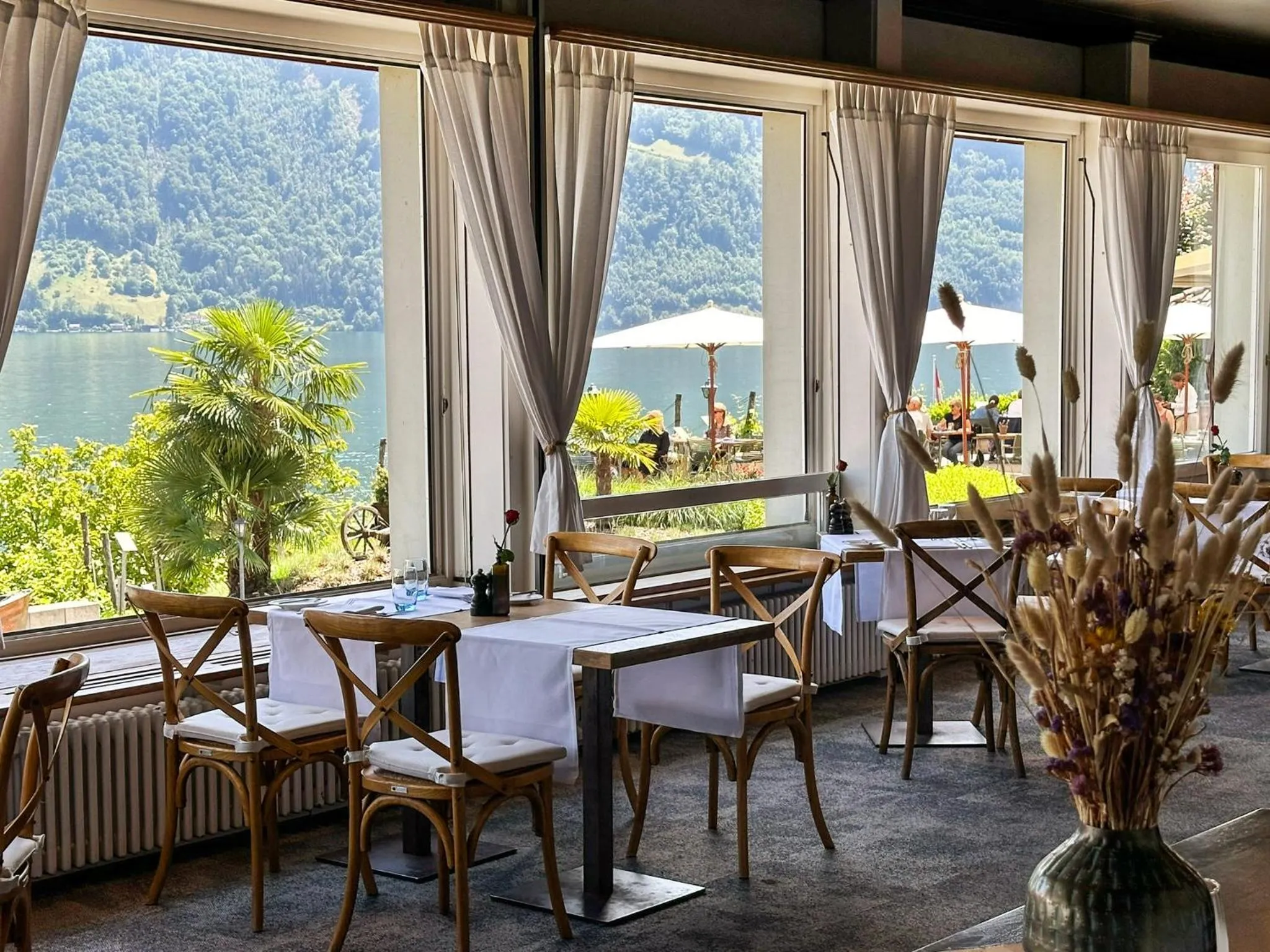 Restaurant/places to eat in Seehotel Kastanienbaum