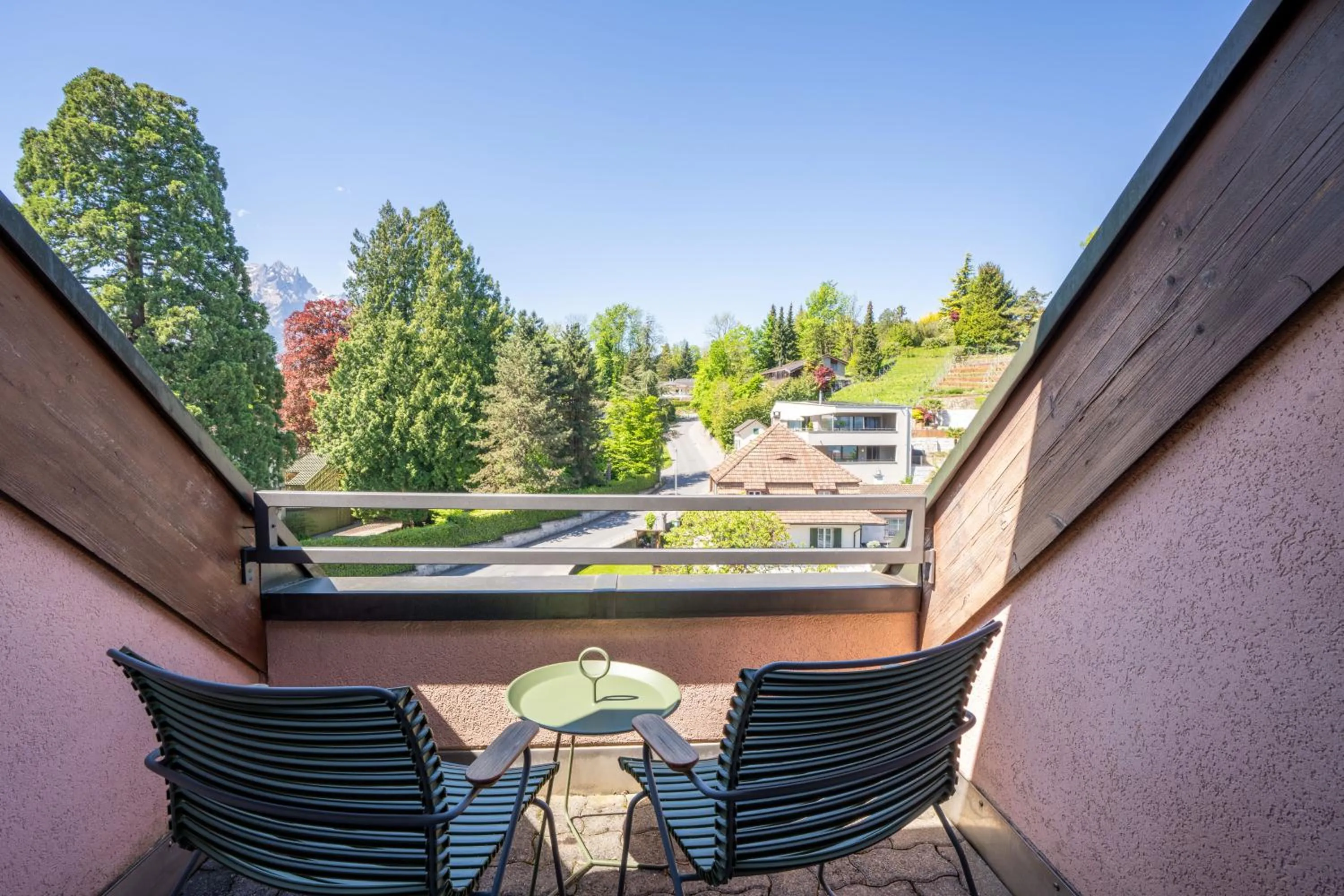 View (from property/room) in Seehotel Kastanienbaum