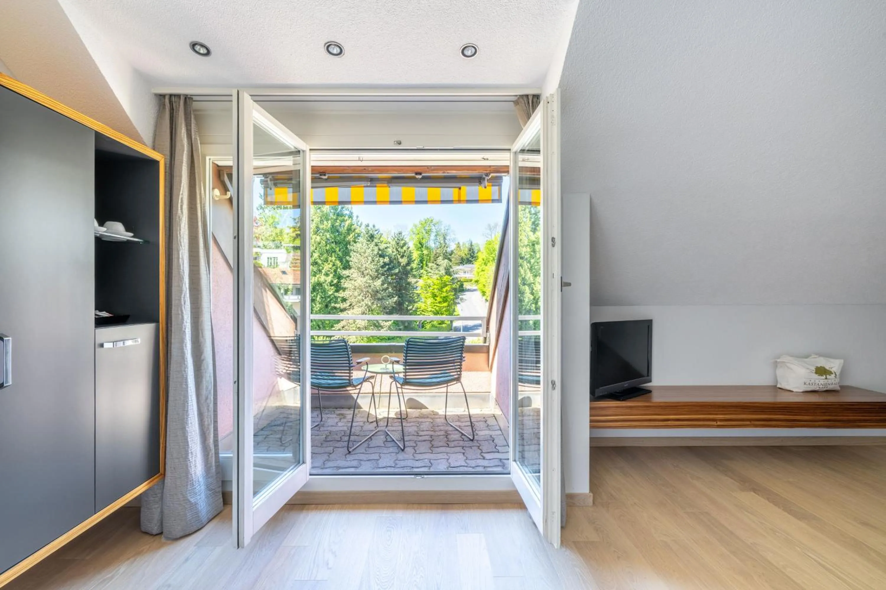 View (from property/room) in Seehotel Kastanienbaum