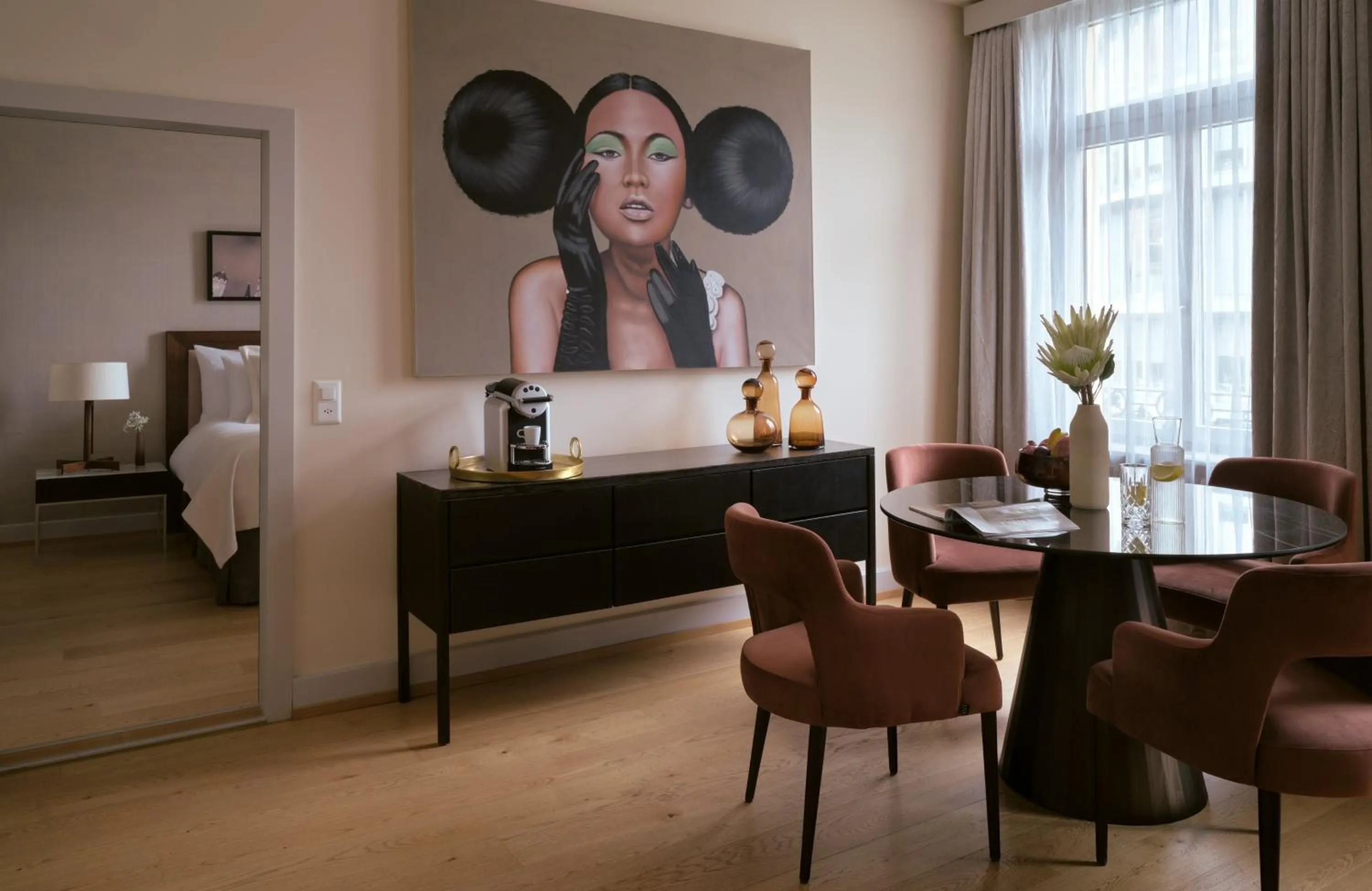 Photo of the whole room in Hotel Alden Splügenschloss Zürich - Leonardo Limited Edition