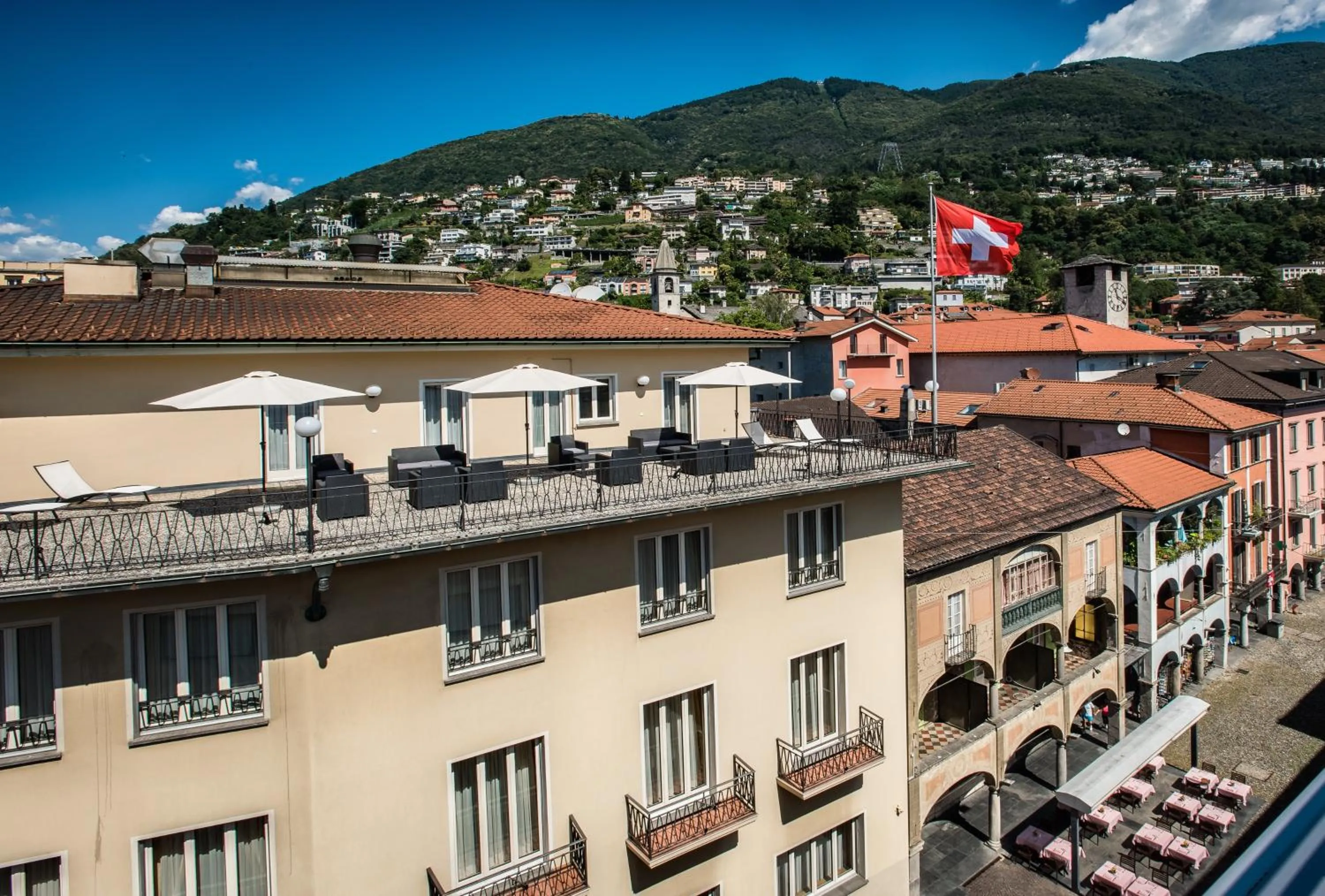 Balcony/Terrace in Hotel dell'Angelo