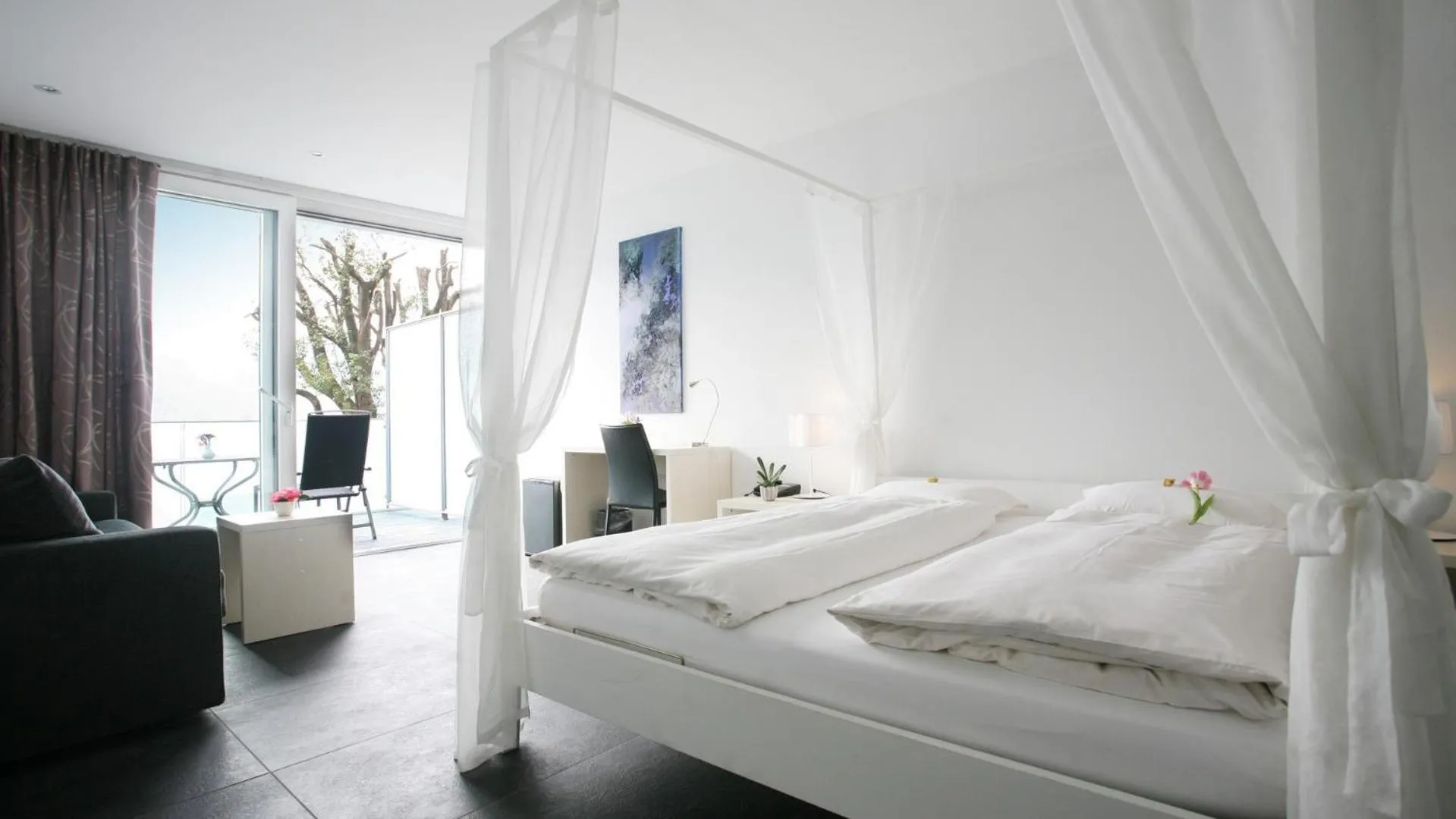 Bed in Hotel Collinetta