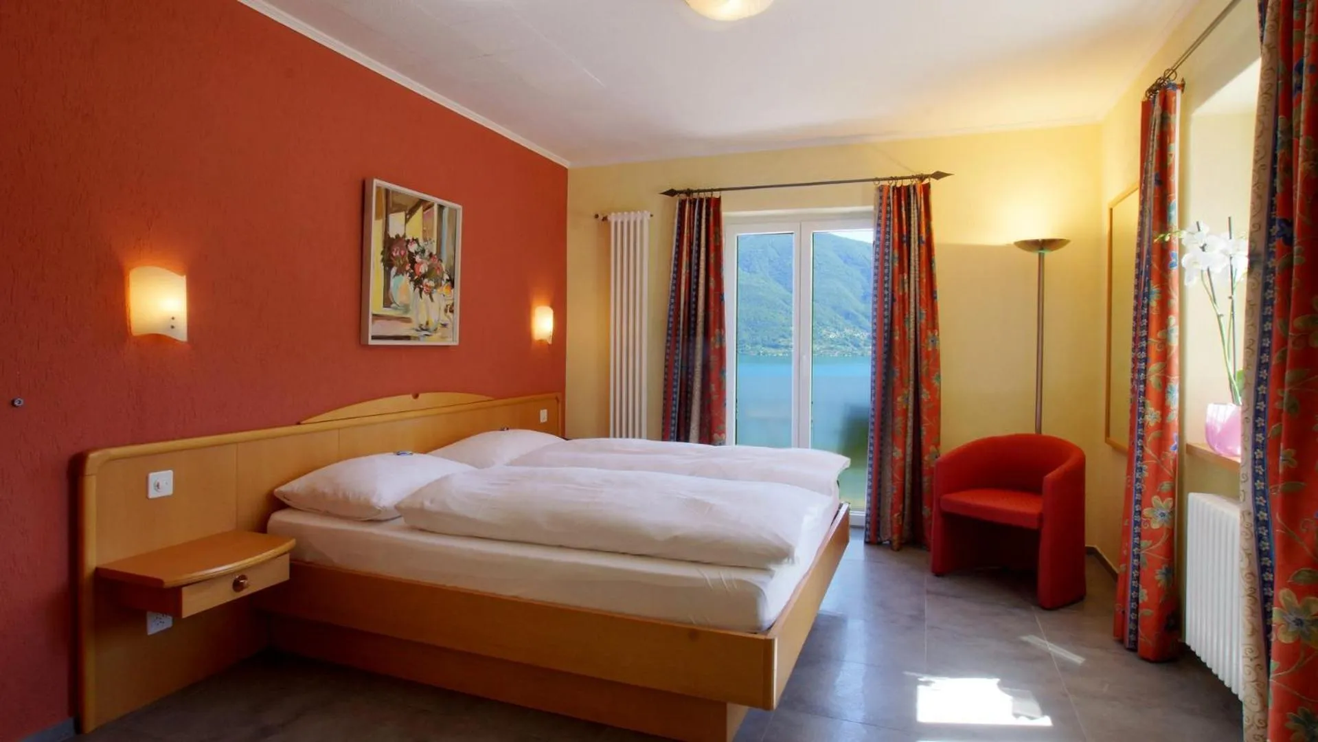 Bed in Hotel Collinetta