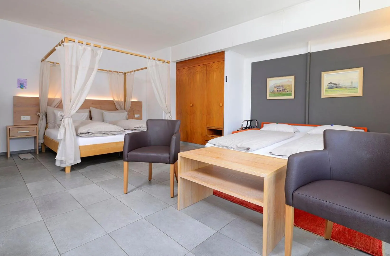 Bed in Hotel Collinetta