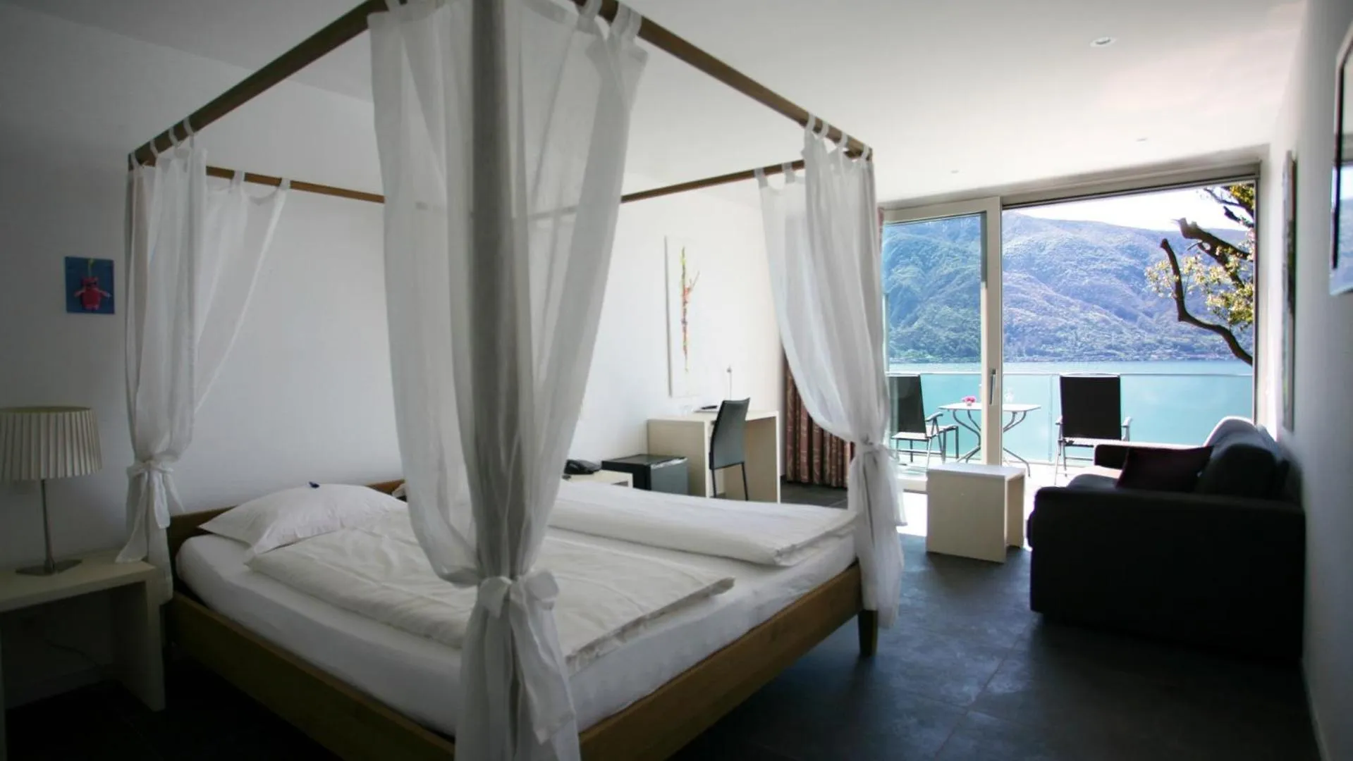 Bed in Hotel Collinetta