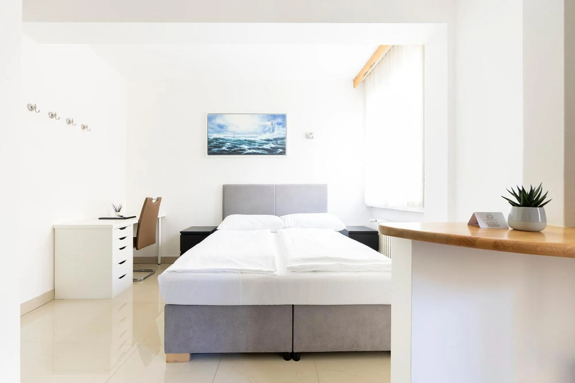 Bed in Hotel San Carlo