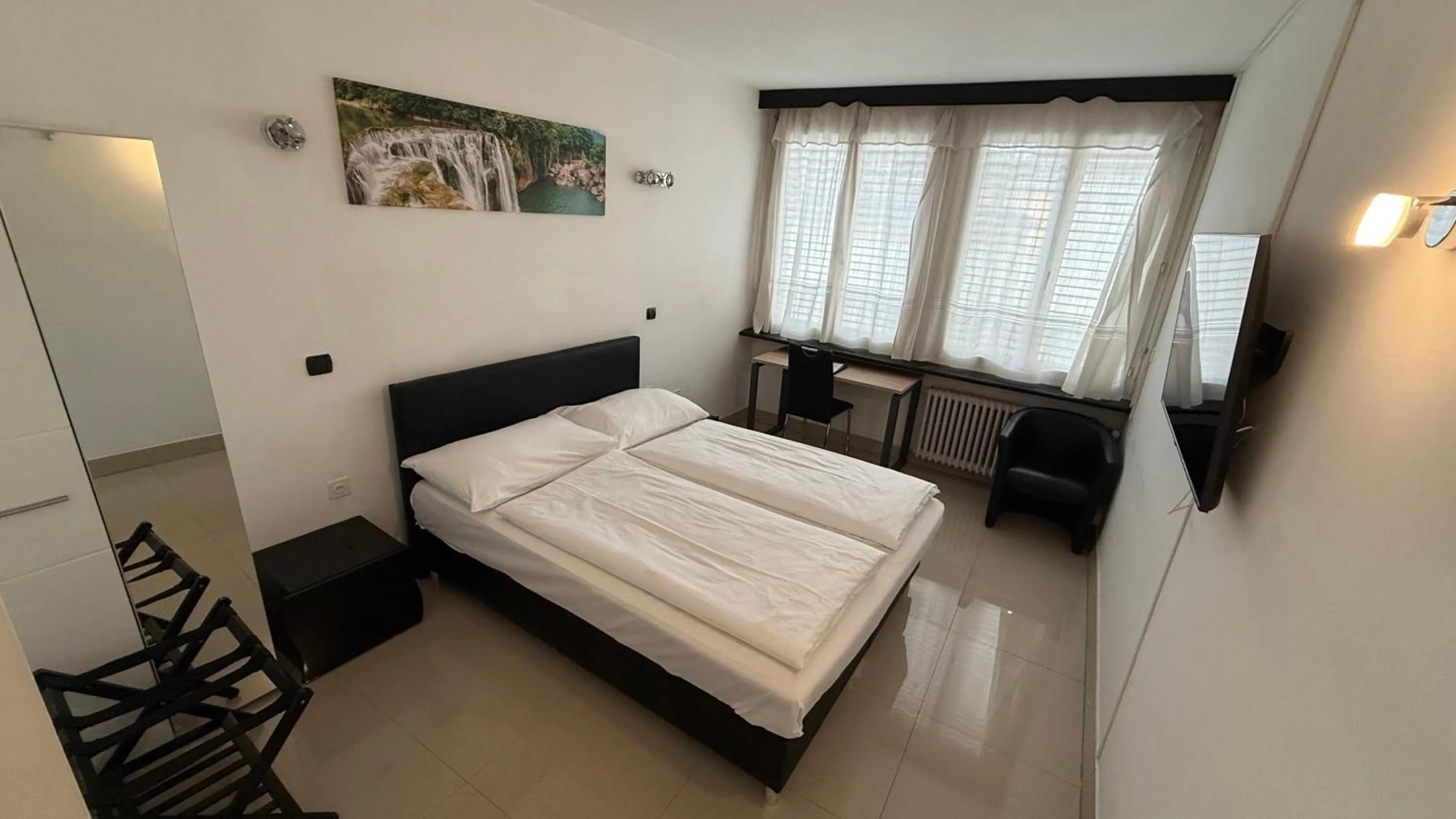 Bed in Hotel San Carlo