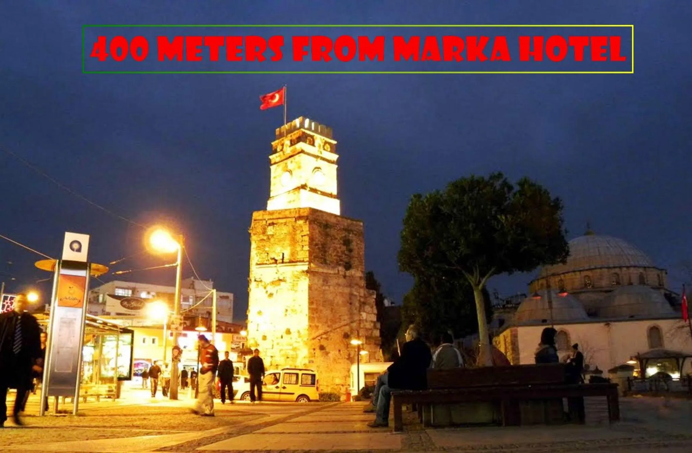 Nearby landmark in Marka Hotel