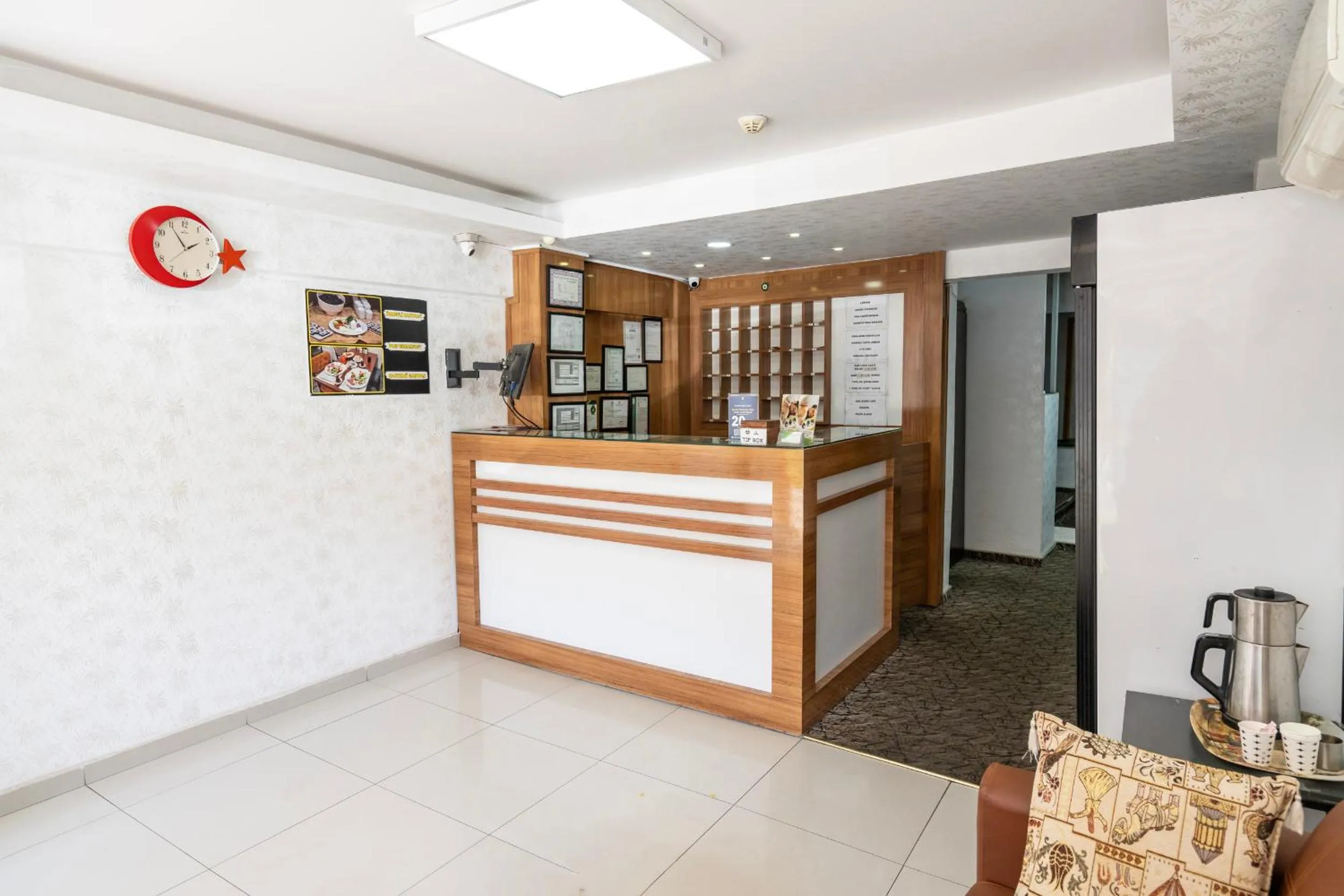 Lobby or reception in Marka Hotel