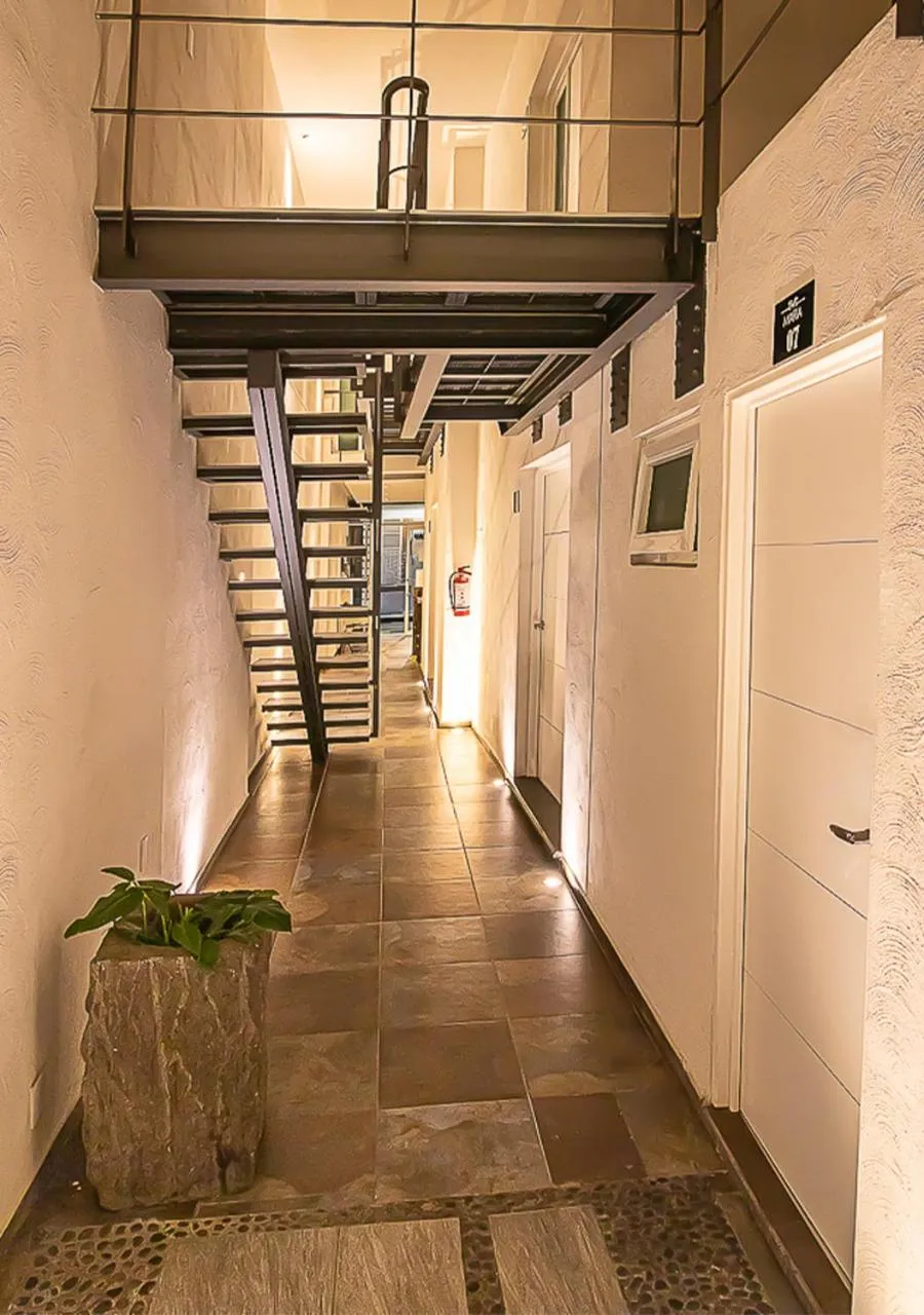 Property building in Hotel Boutique Maria