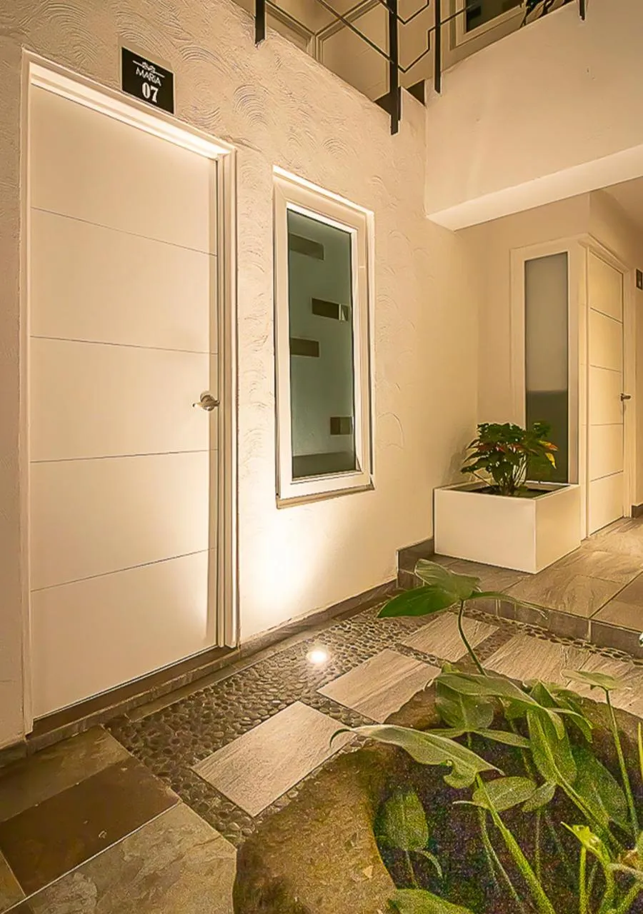 Patio in Hotel Boutique Maria