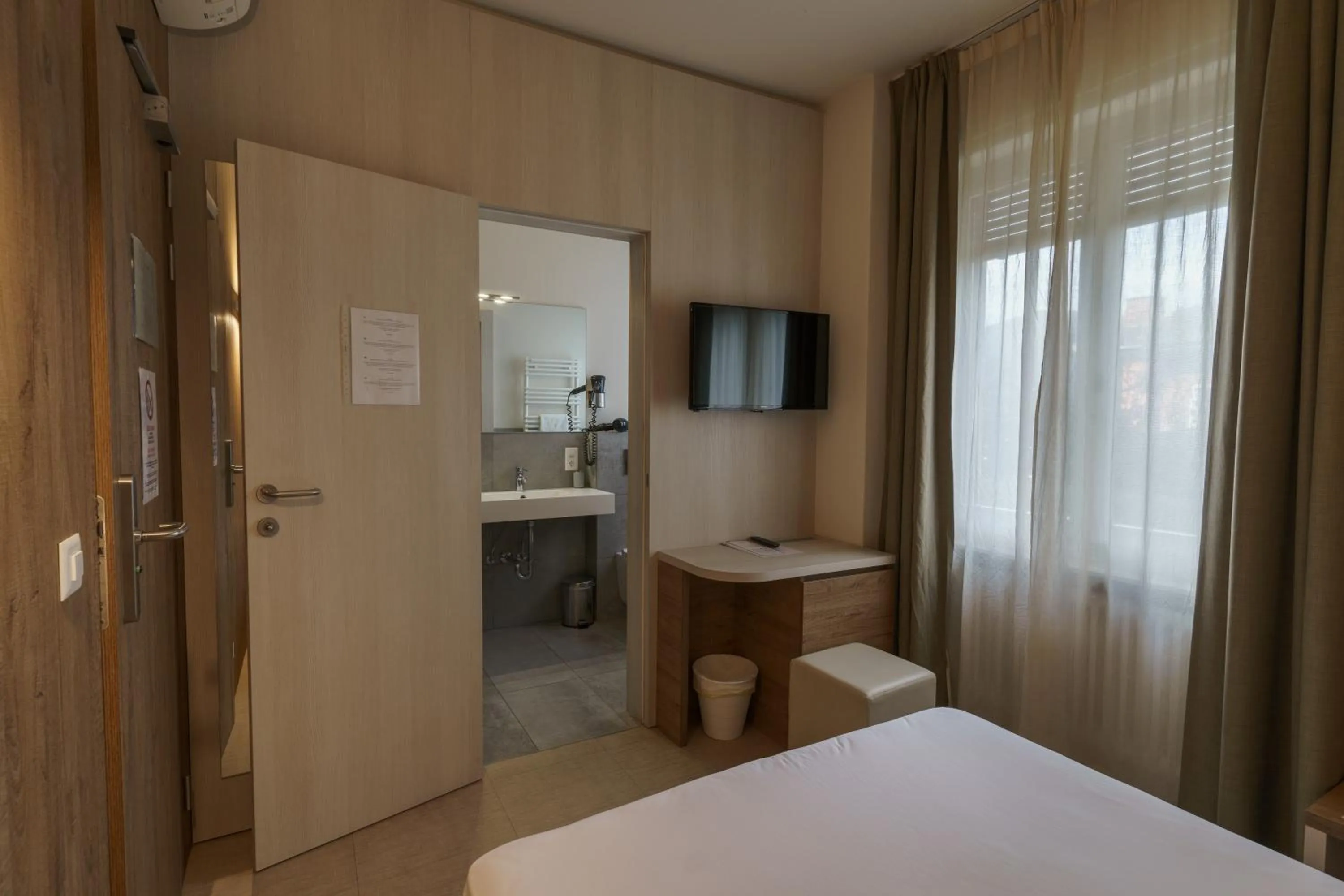 Bed in Hotel Morgana