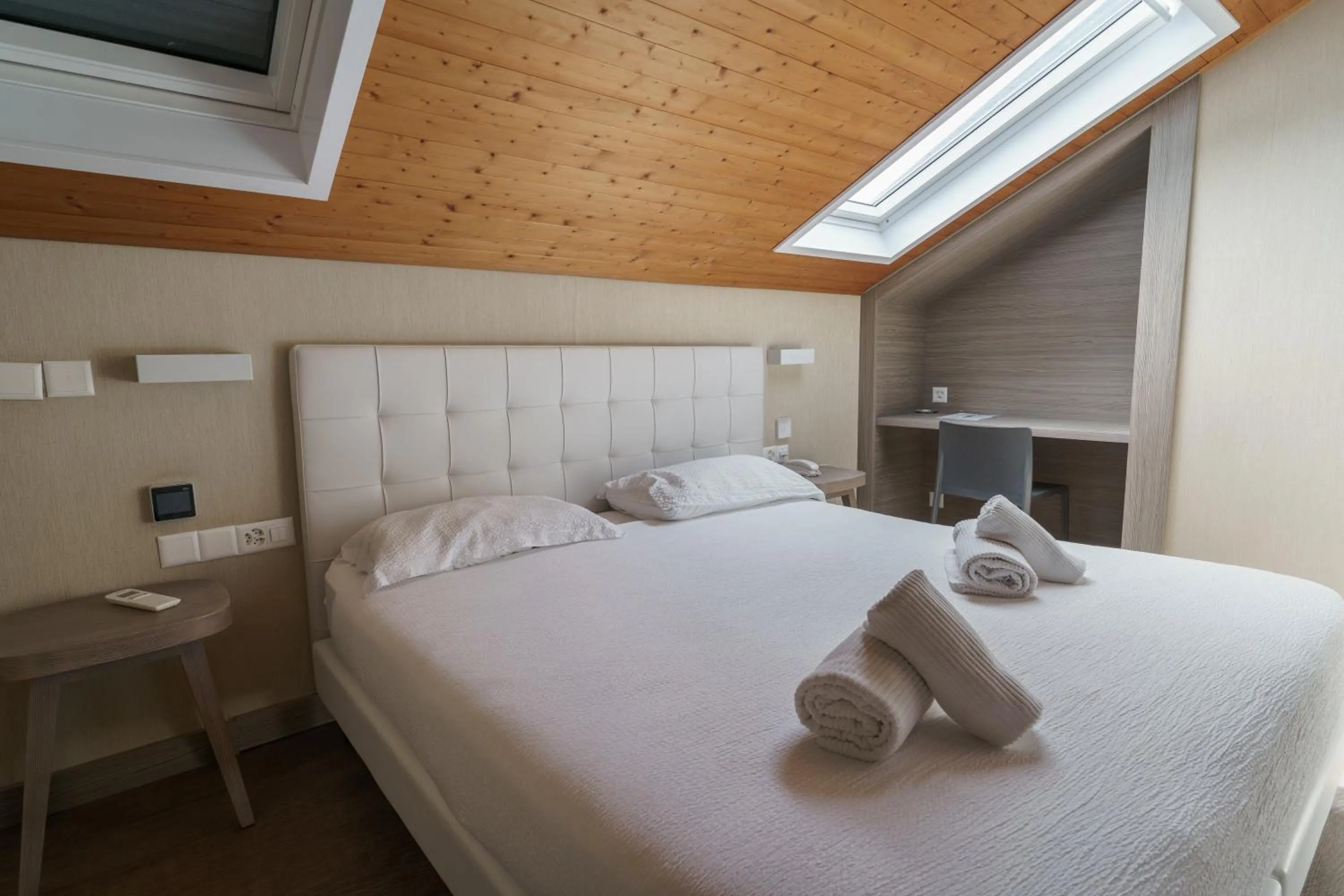 Bed in Hotel Morgana