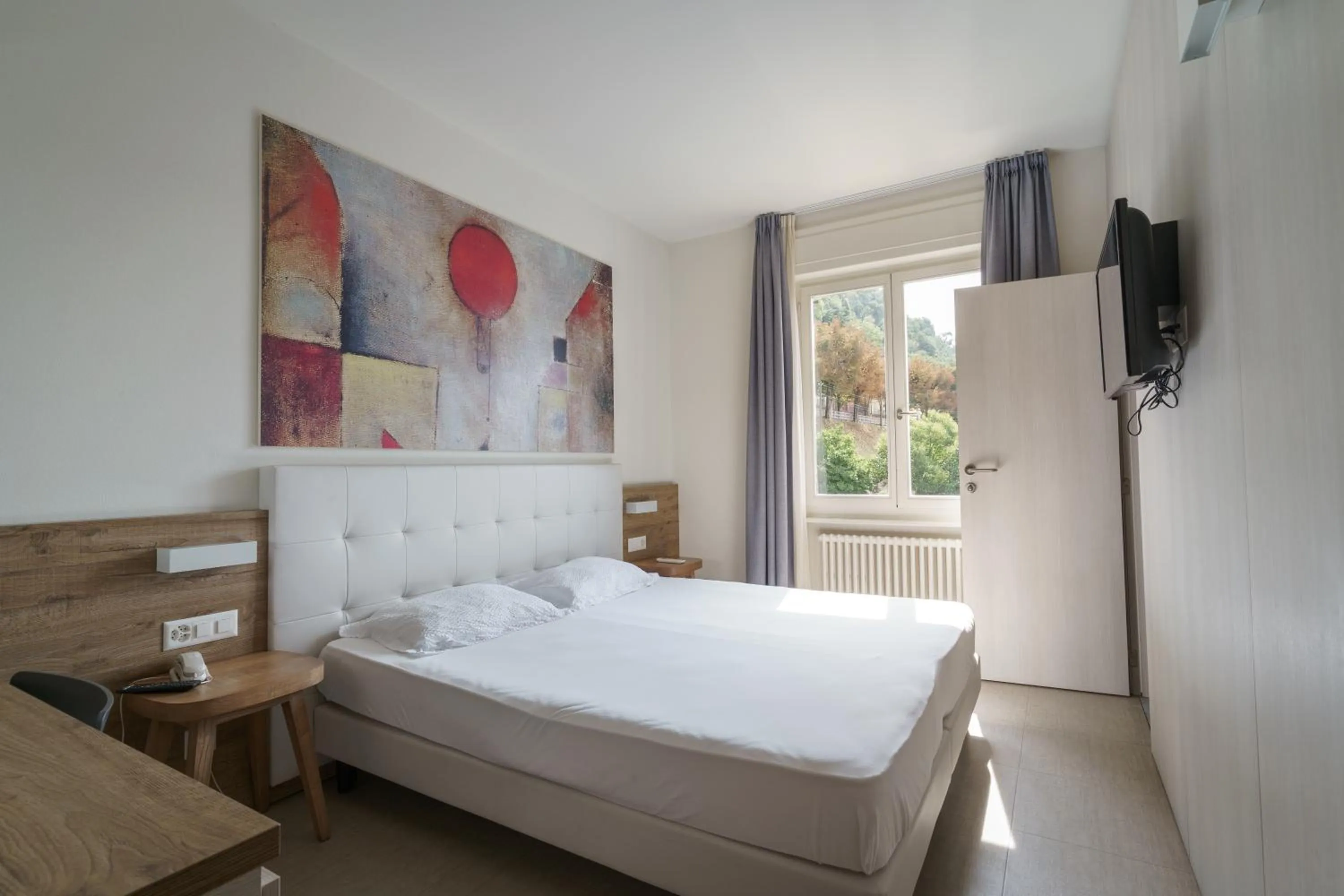 Bed in Hotel Morgana