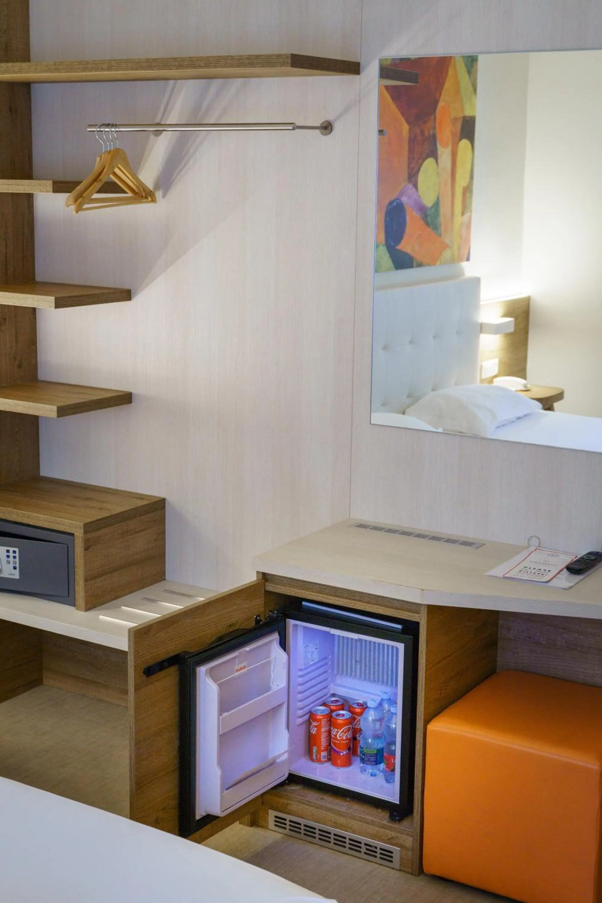 Bed in Hotel Morgana