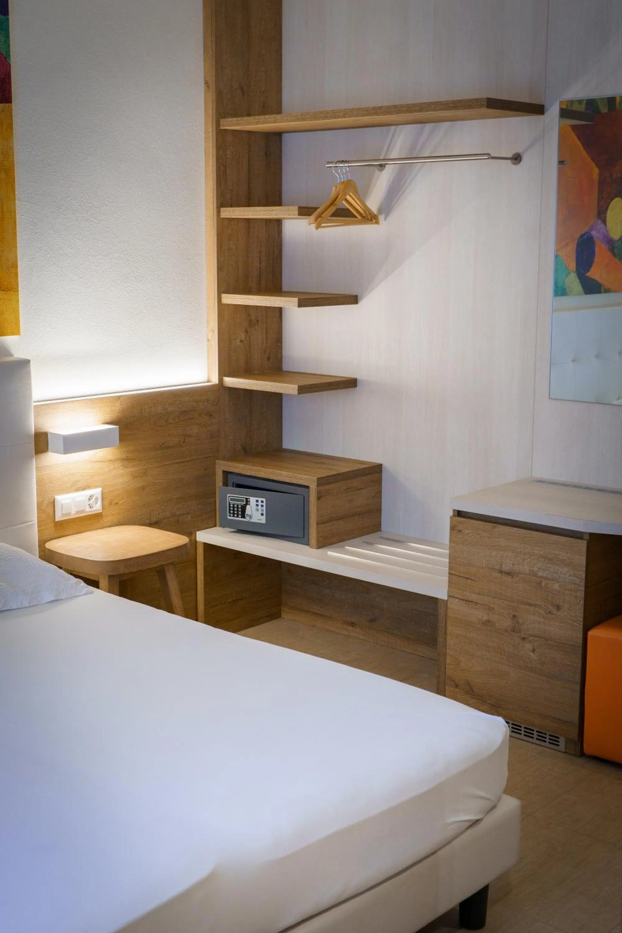 Bed in Hotel Morgana