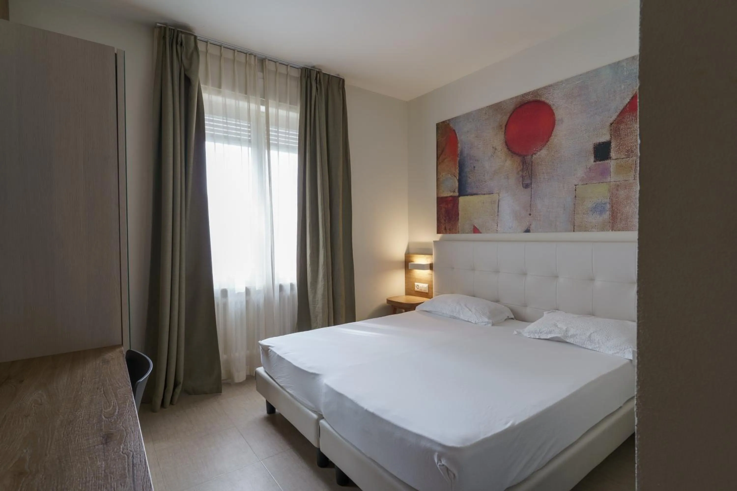 Bed in Hotel Morgana