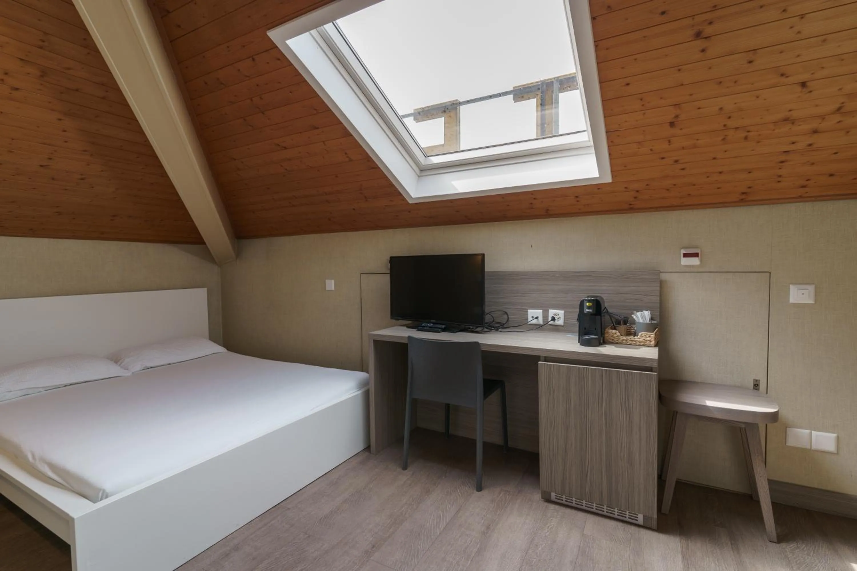 Bed in Hotel Morgana